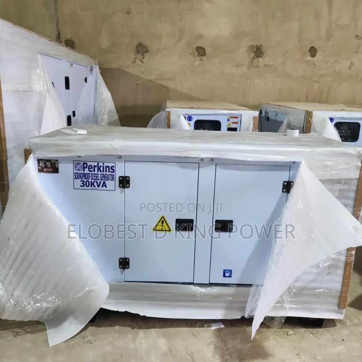 Brand New 30KVA Perkins Soundproof Generator