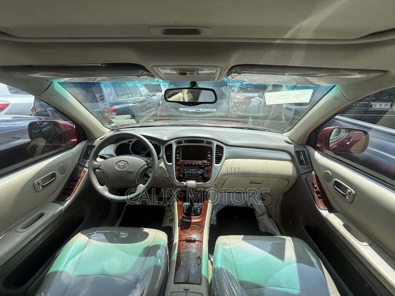 Toyota Highlander 2006 Red