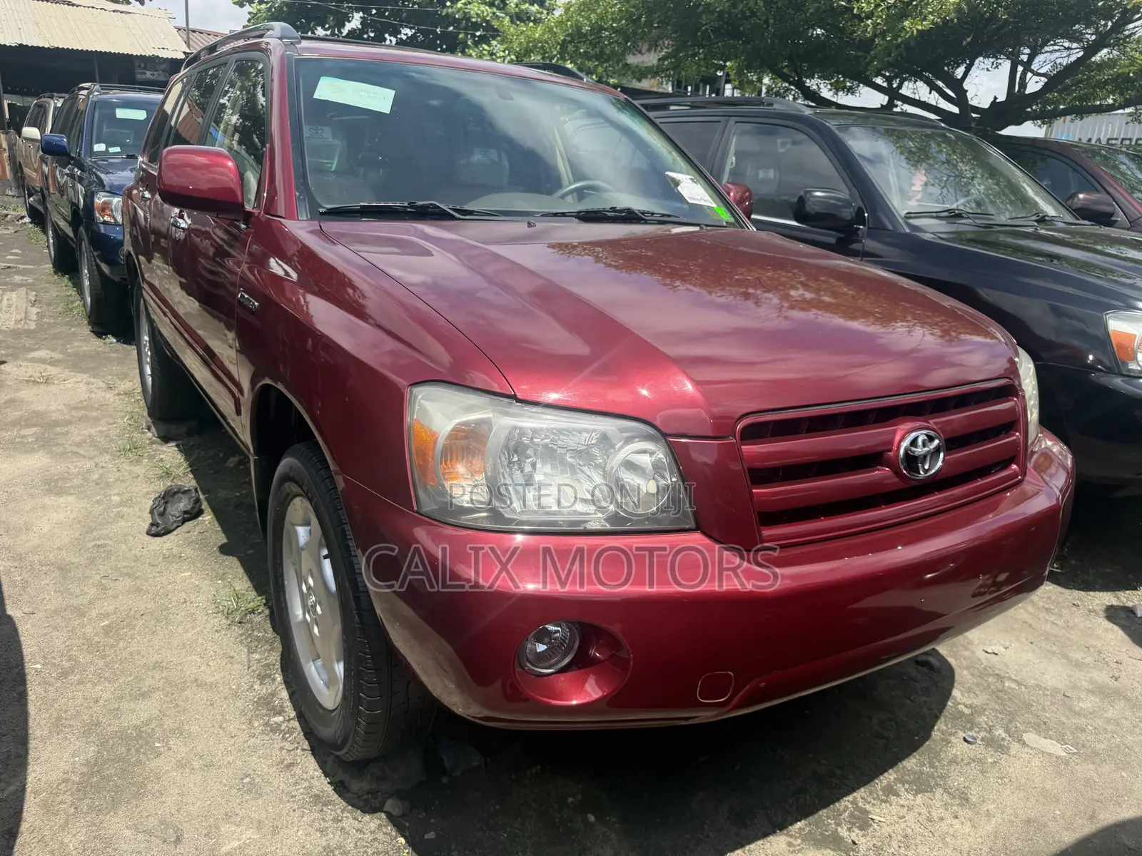 Toyota Highlander 2006 Red