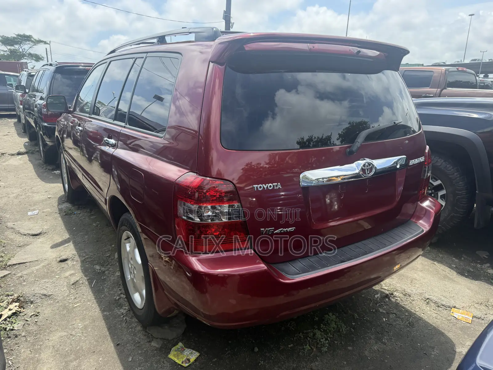 Toyota Highlander 2006 Red