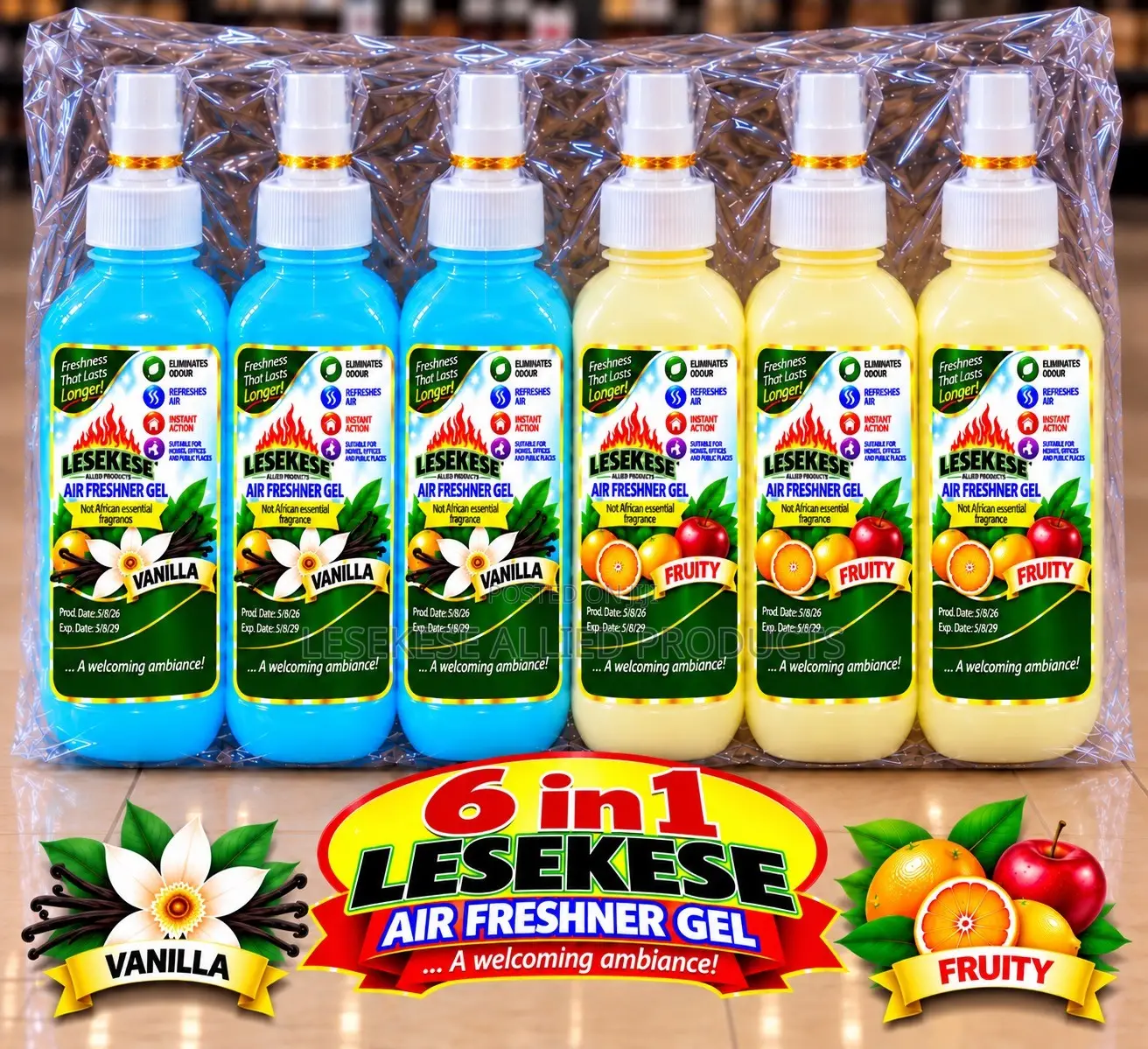 Lesekese Air Freshner Gel