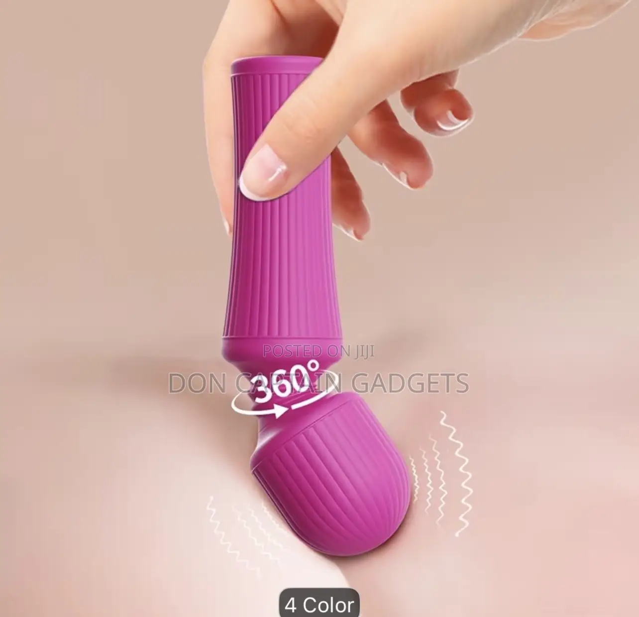 Dildo Nipple G-Spot Clitoris Stimulator Vibrator Wand Massager