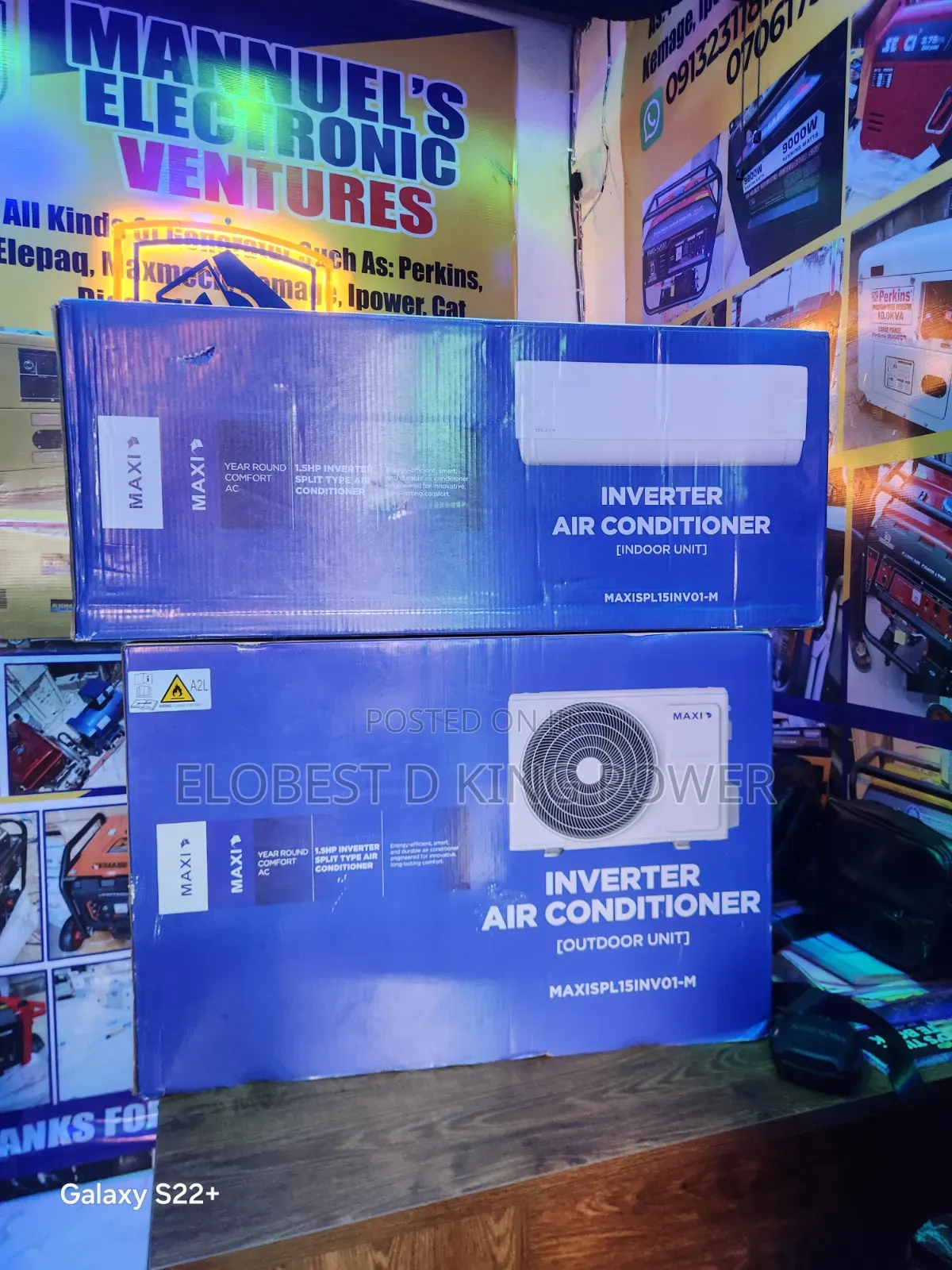 1.5hp Maxi Inverter AC Fast Cooling With Kits