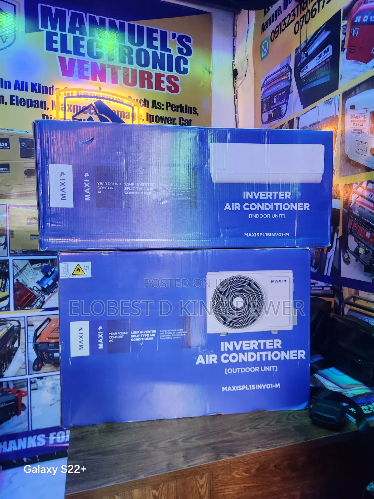 1.5hp Maxi Inverter AC Fast Cooling With Kits