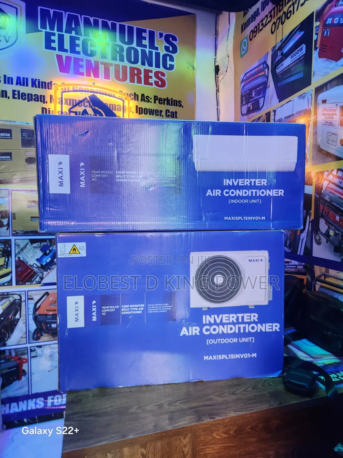 1.5hp Maxi Inverter AC Fast Cooling With Kits