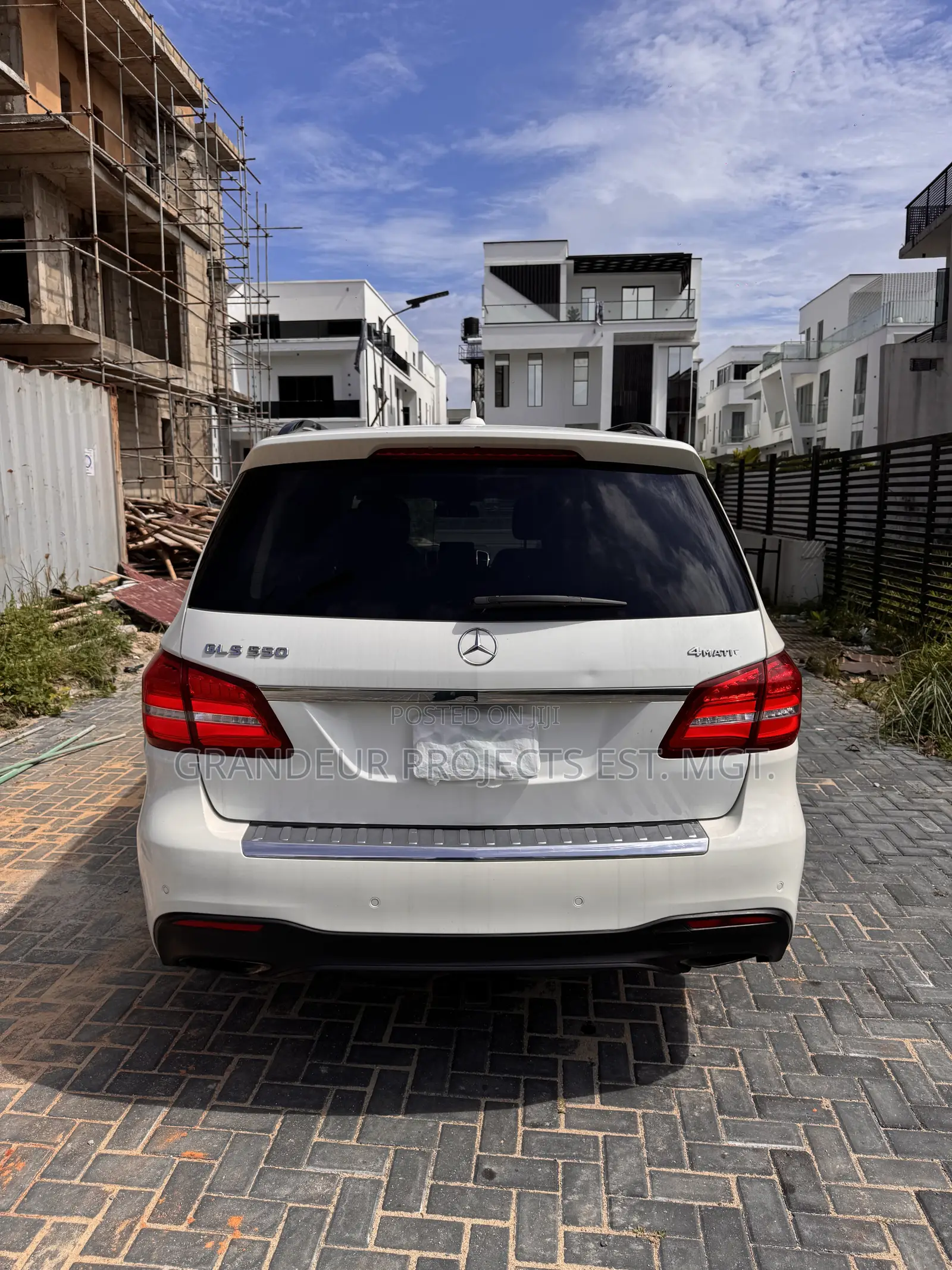 Mercedes-Benz GLS-Class GLS 550 4MATIC 2019 White