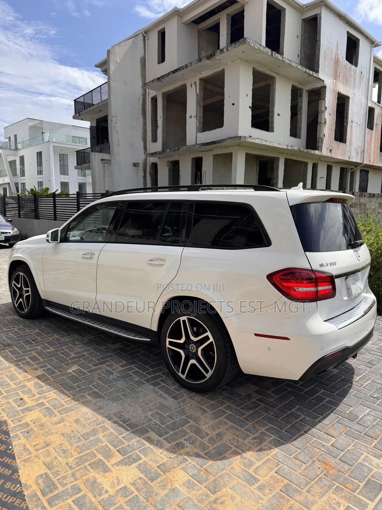 Mercedes-Benz GLS-Class GLS 550 4MATIC 2019 White
