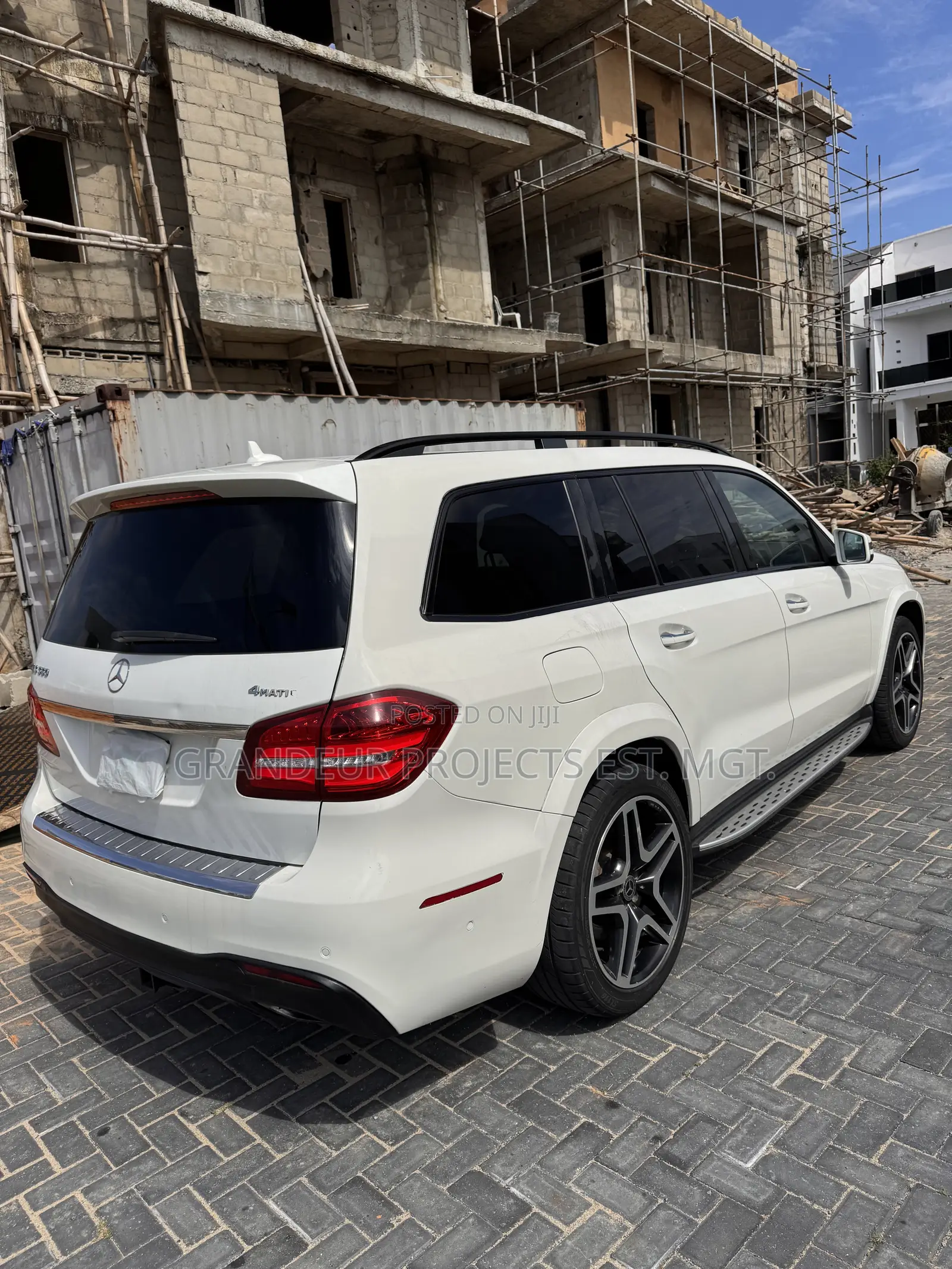 Mercedes-Benz GLS-Class GLS 550 4MATIC 2019 White