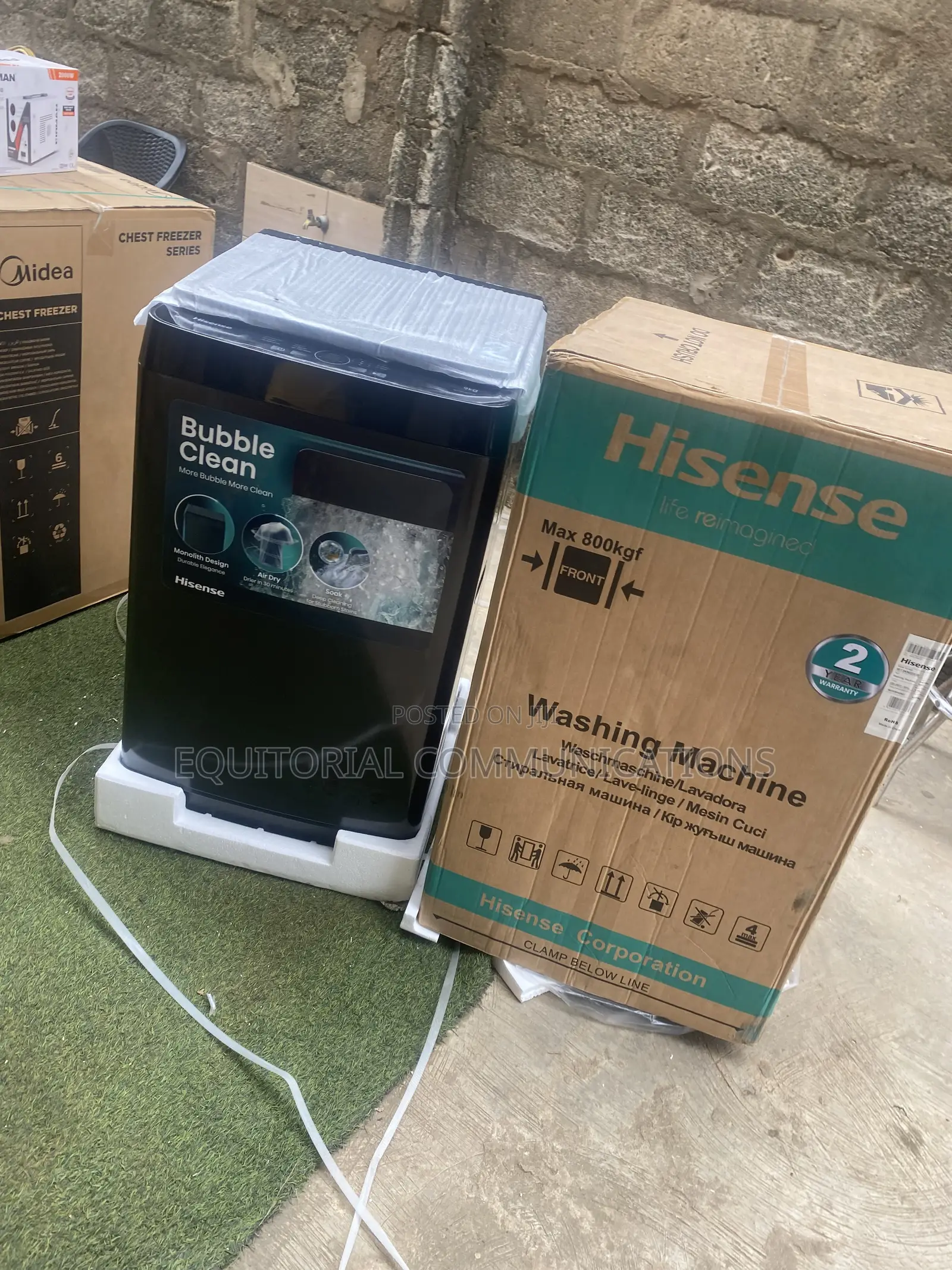 Hisense 9KG Automatic Top Load Washer for Daily Washing