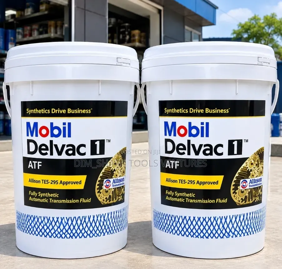 20L Mobil Delvac 1 ATF, Fully Synthetic Automatic Transmission Fluid