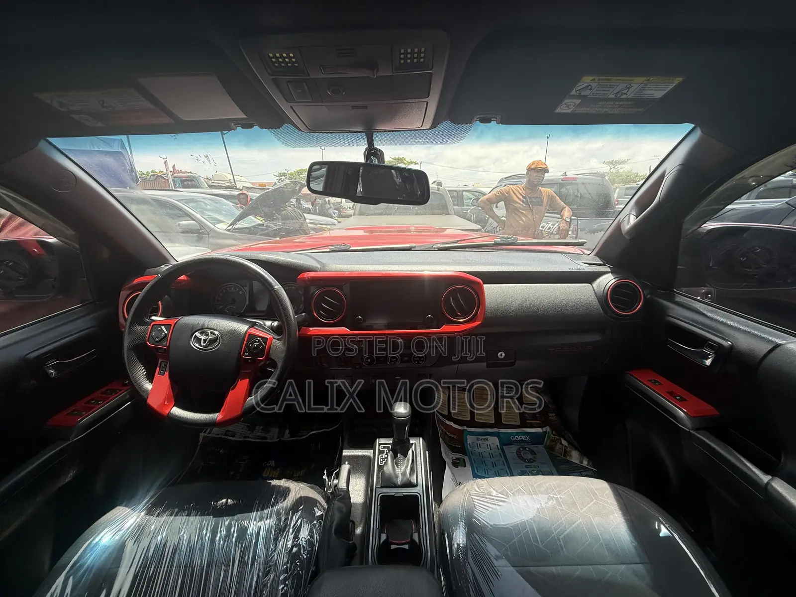 Toyota Tacoma 2017 Red