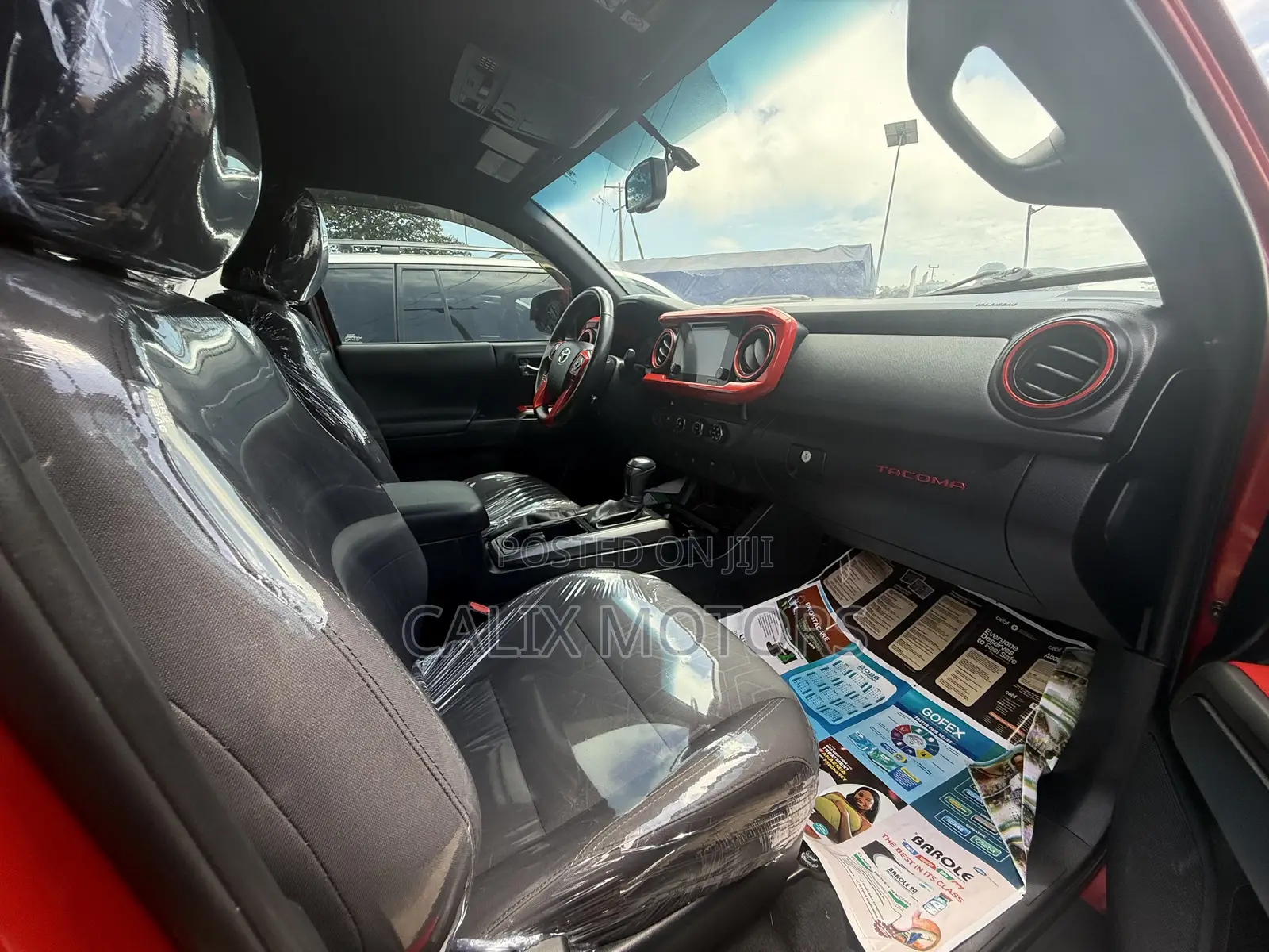 Toyota Tacoma 2017 Red