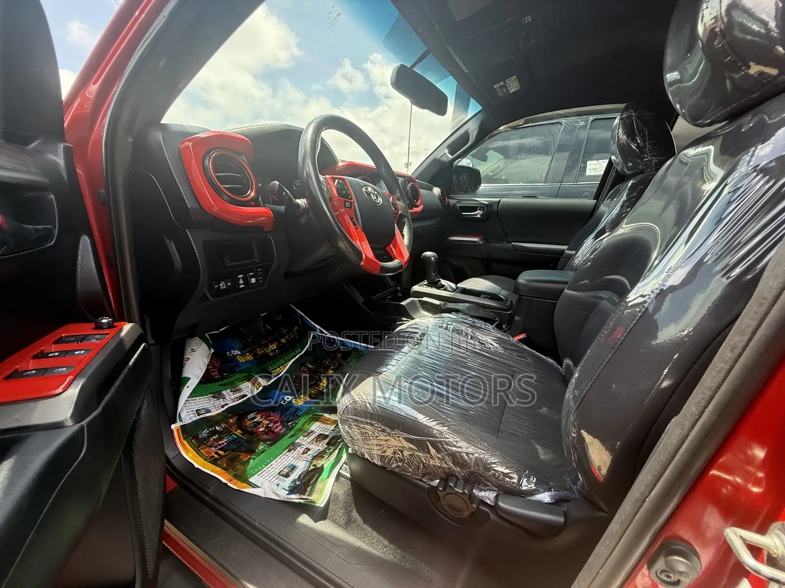 Toyota Tacoma 2017 Red