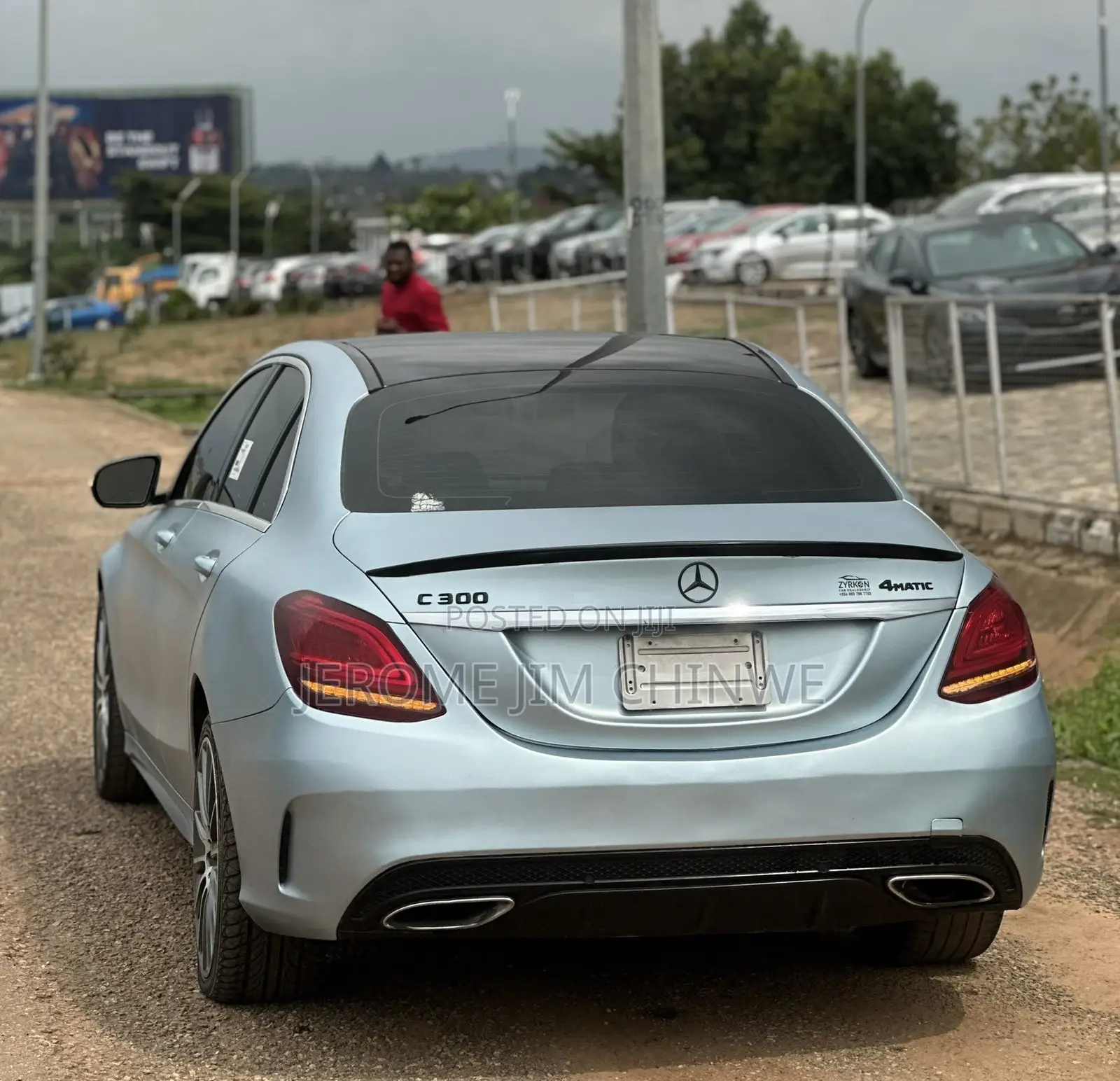 Mercedes-Benz C300 2015 Gray