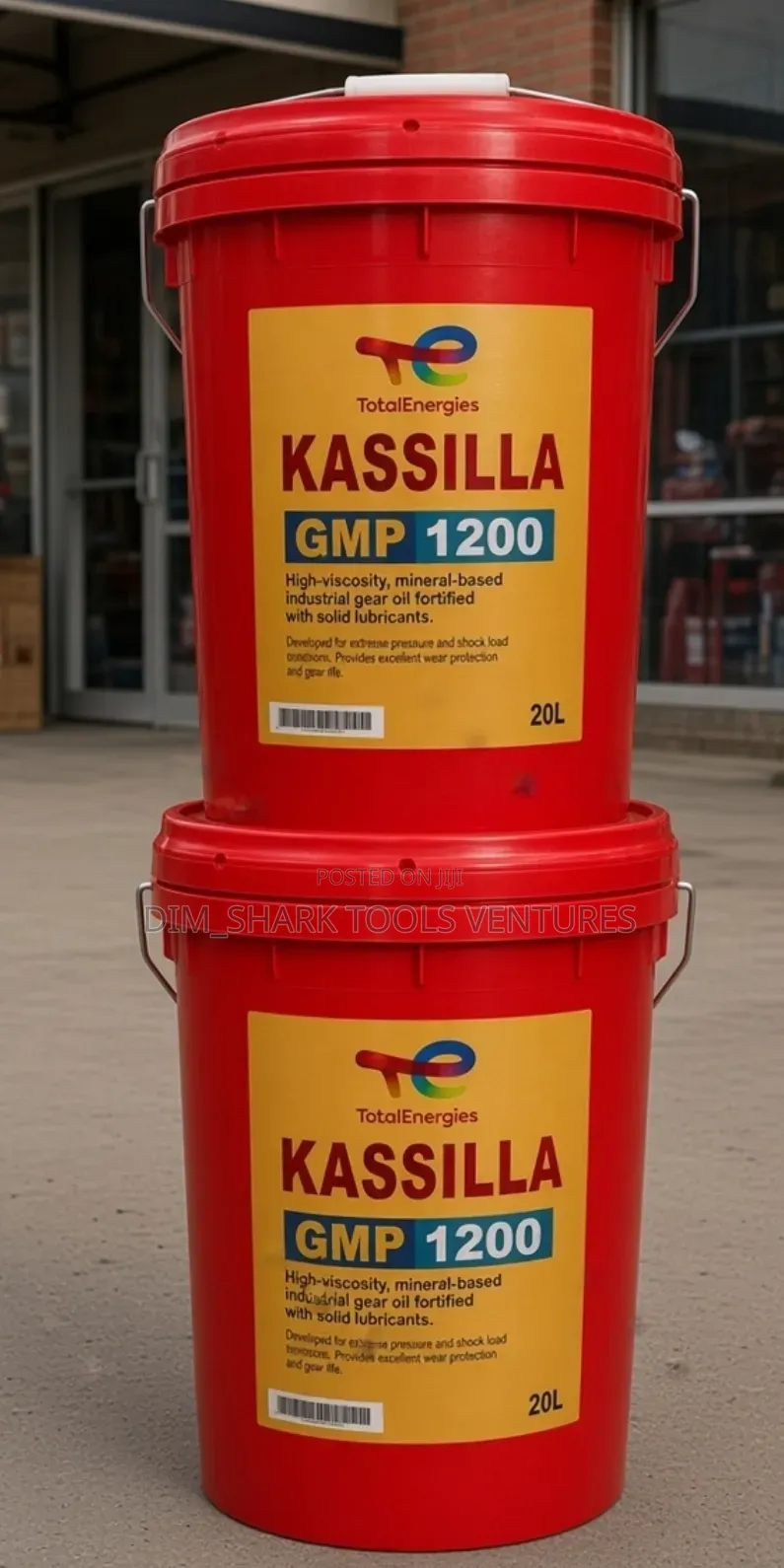 20-Litre Pails of TotalEnergies Kassilla GMP 1200 Industrial Gear Oil