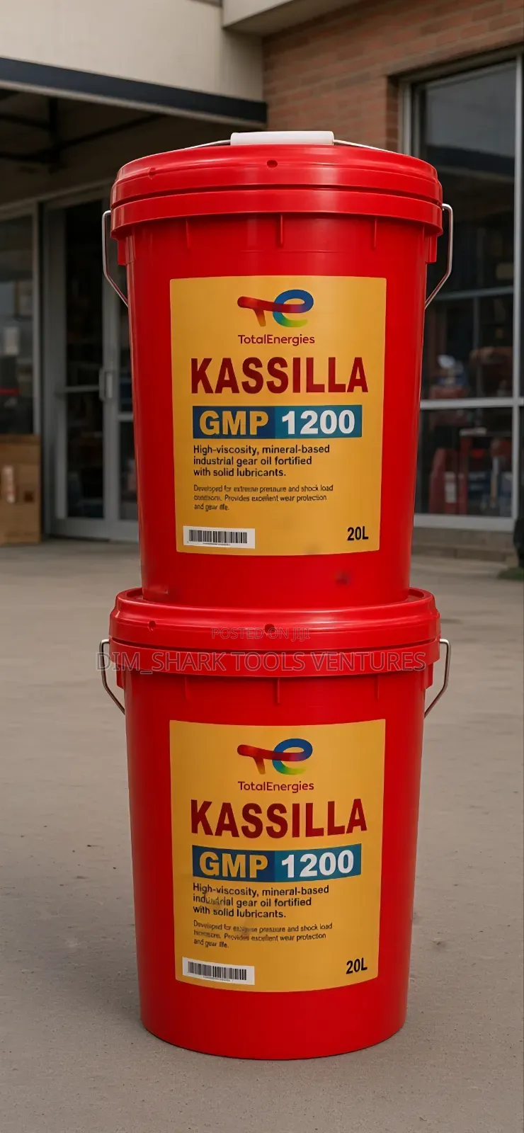 20-Litre Pails of TotalEnergies Kassilla GMP 1200 Industrial Gear Oil