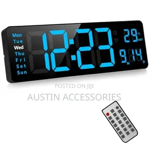 Big Screen Led Digital Clock With Remote Control