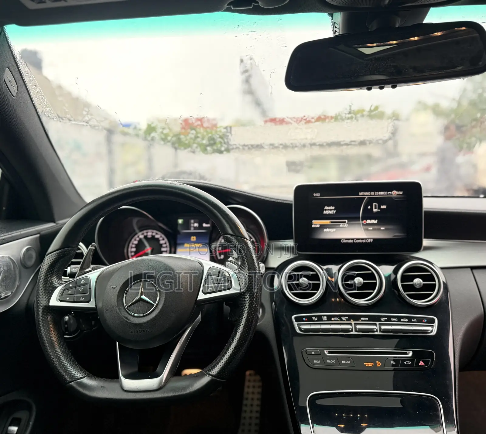 Mercedes-Benz C300 Base 4Matic Coupe AWD (2.0L 4cyl 7A) 2017 Silver