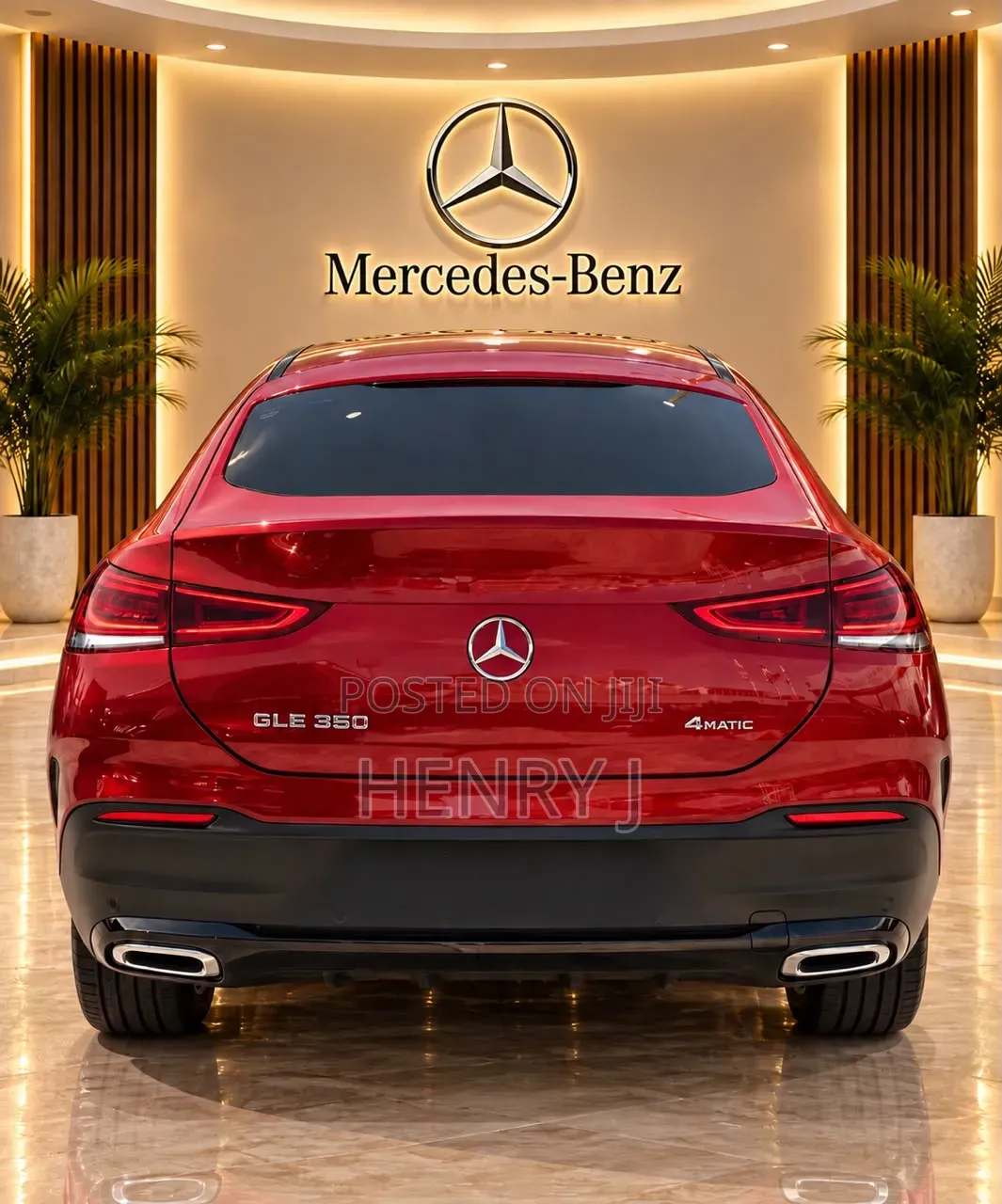 New Mercedes-Benz GLE-Class 2024 Red