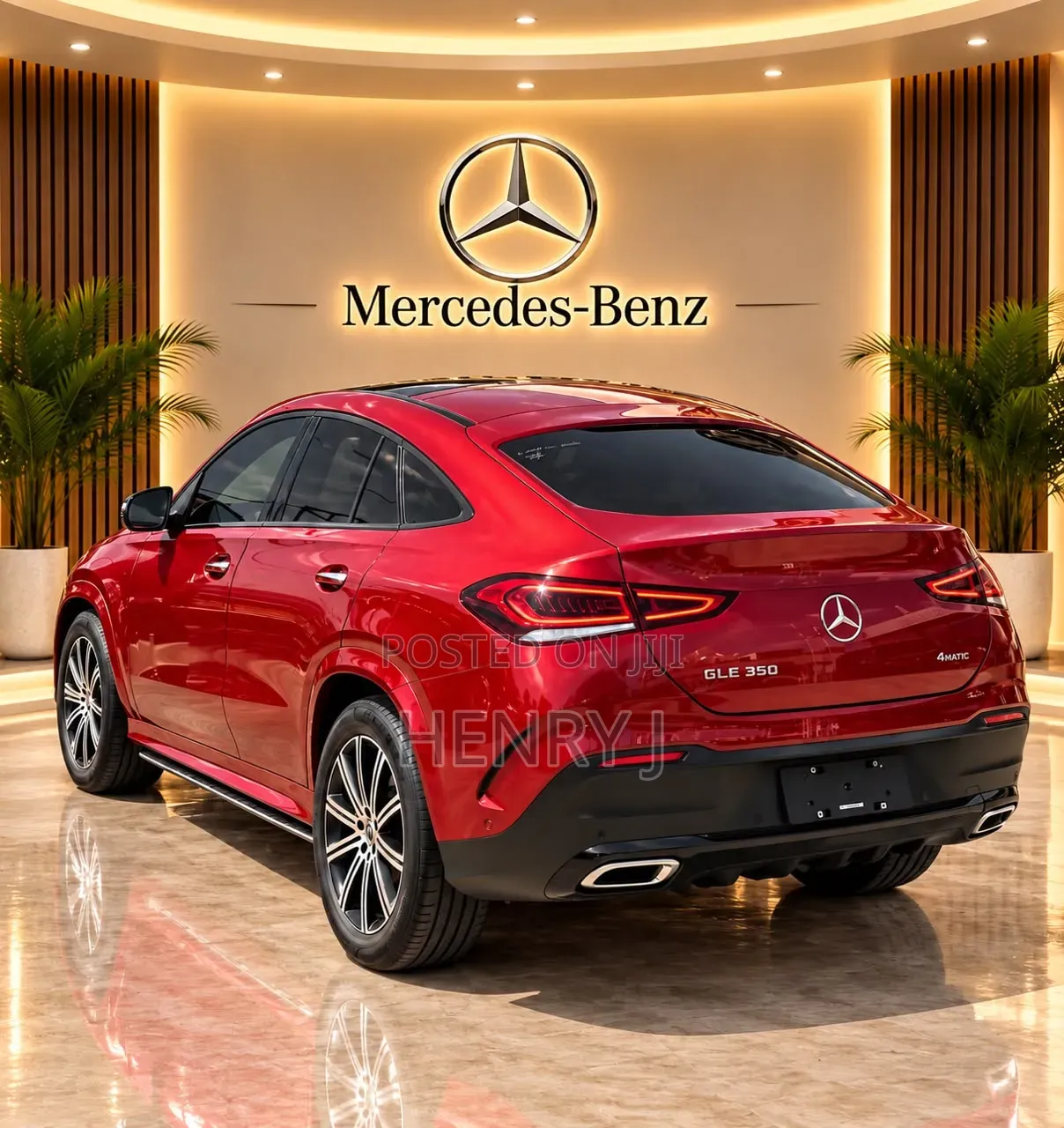 New Mercedes-Benz GLE-Class 2024 Red