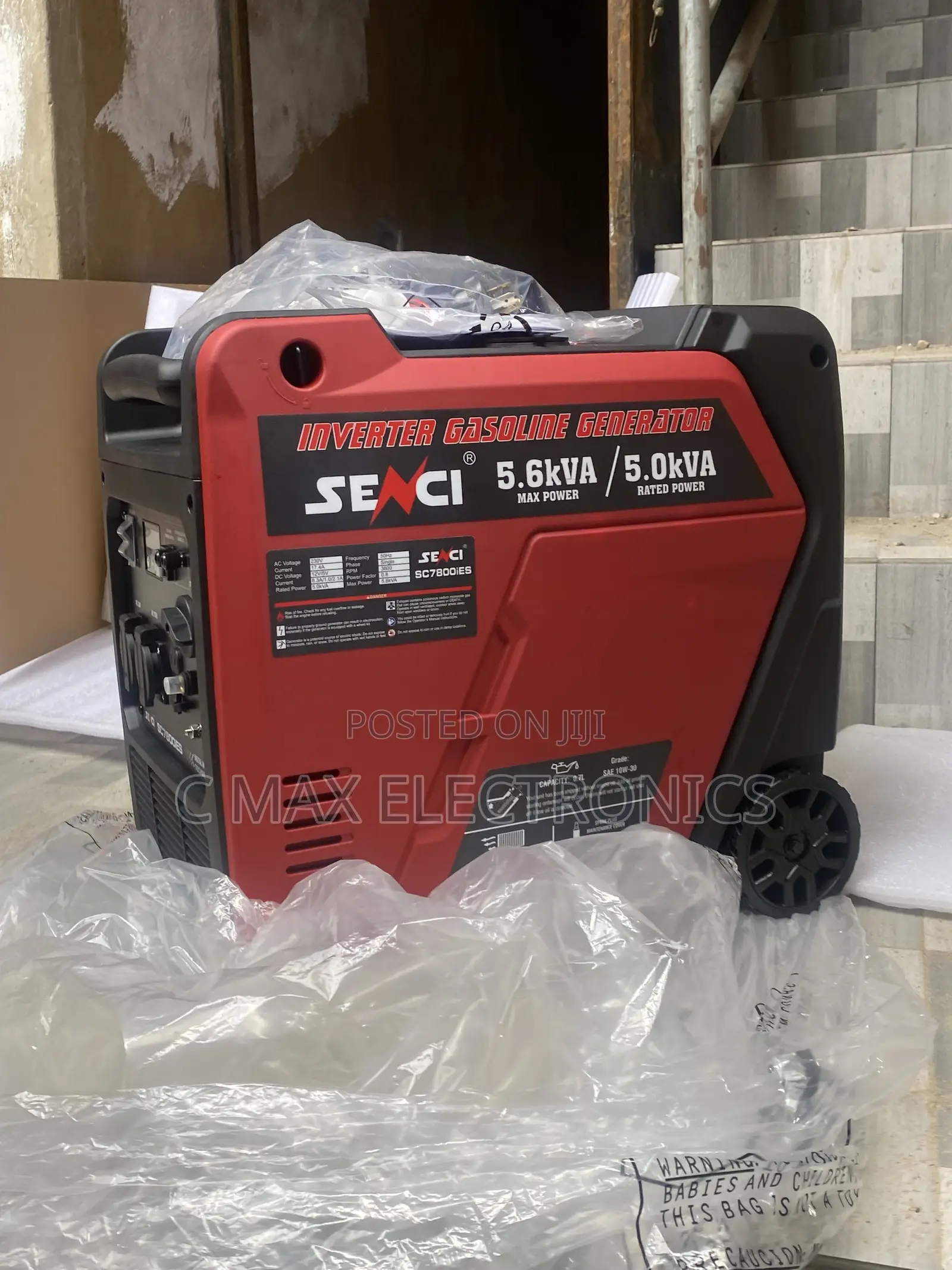 SENCI 5.6KVA Inverter Generator