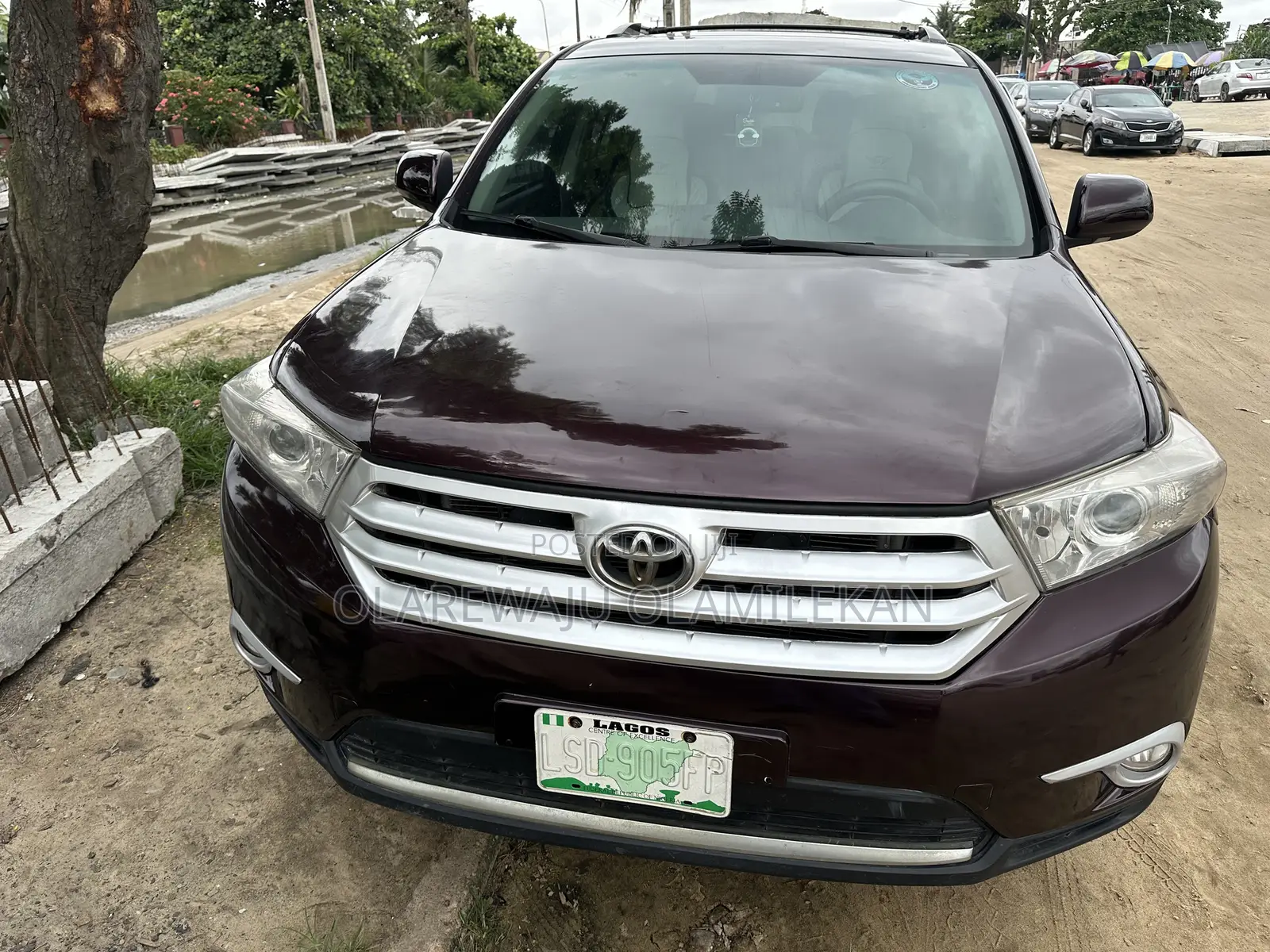 Toyota Highlander 2012 Brown