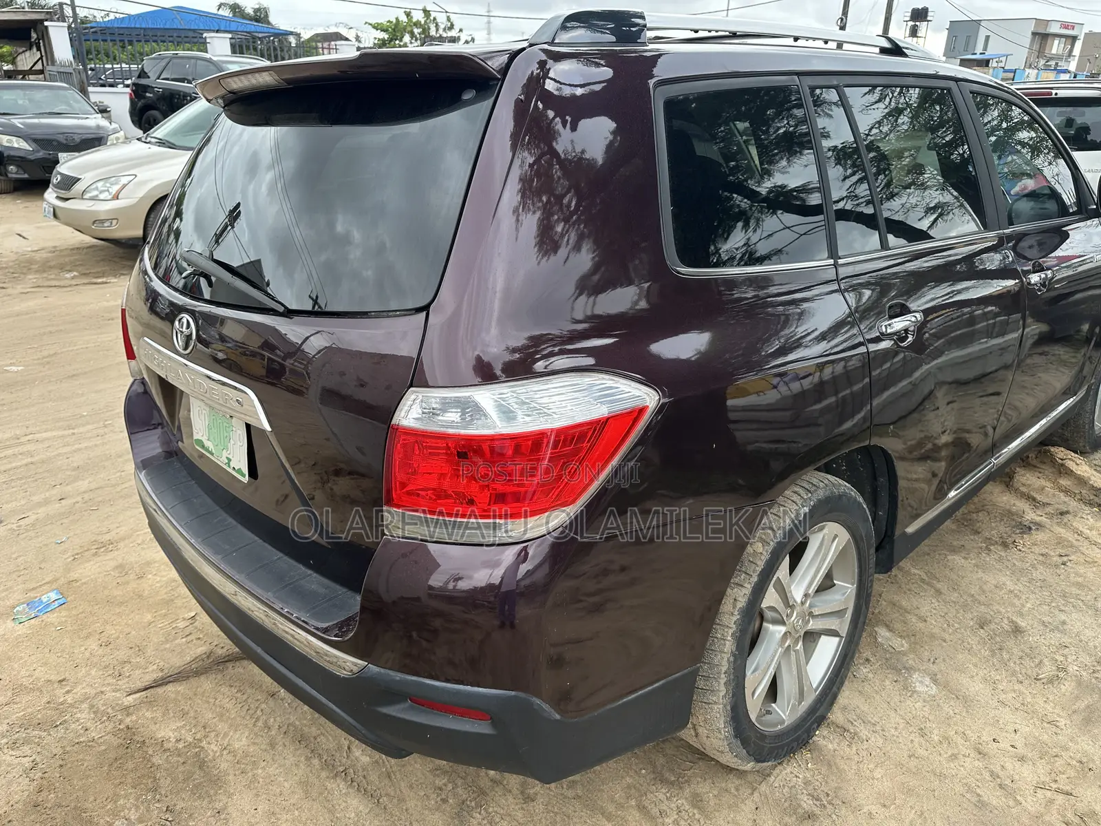 Toyota Highlander 2012 Brown