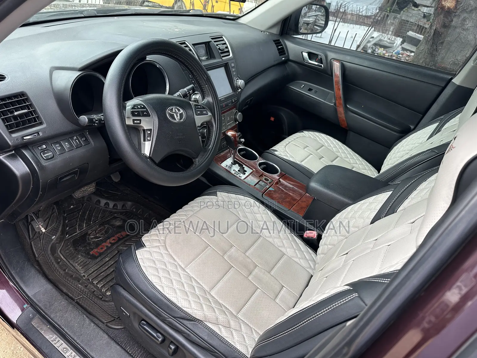 Toyota Highlander 2012 Brown