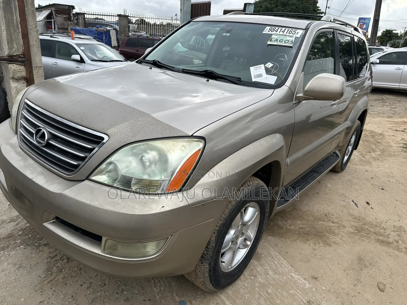 Lexus GX 470 Sport Utility 2005 Gold