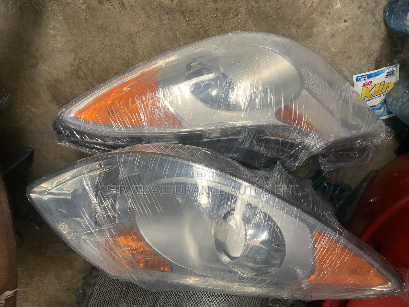 Set of Headlight Hyundai Veracruz 2012