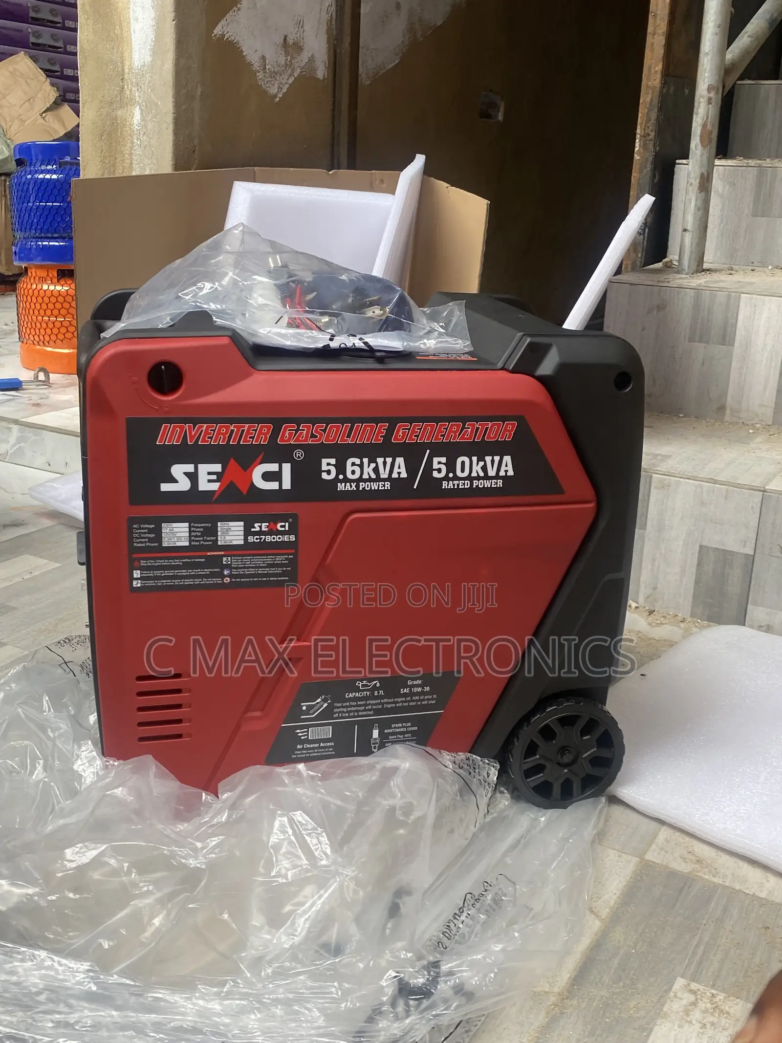 SENCI 5.6KVA Petrol Inverter Generator