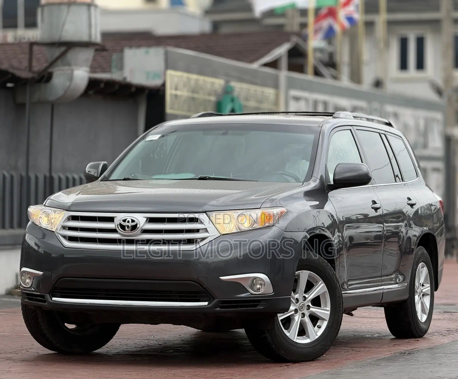 Toyota Highlander 2011 Gray