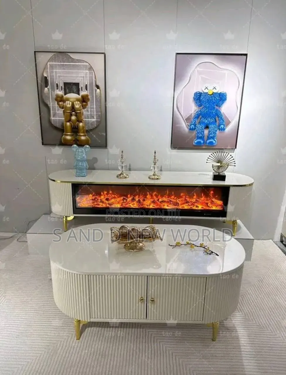TV Stand With Centre Table