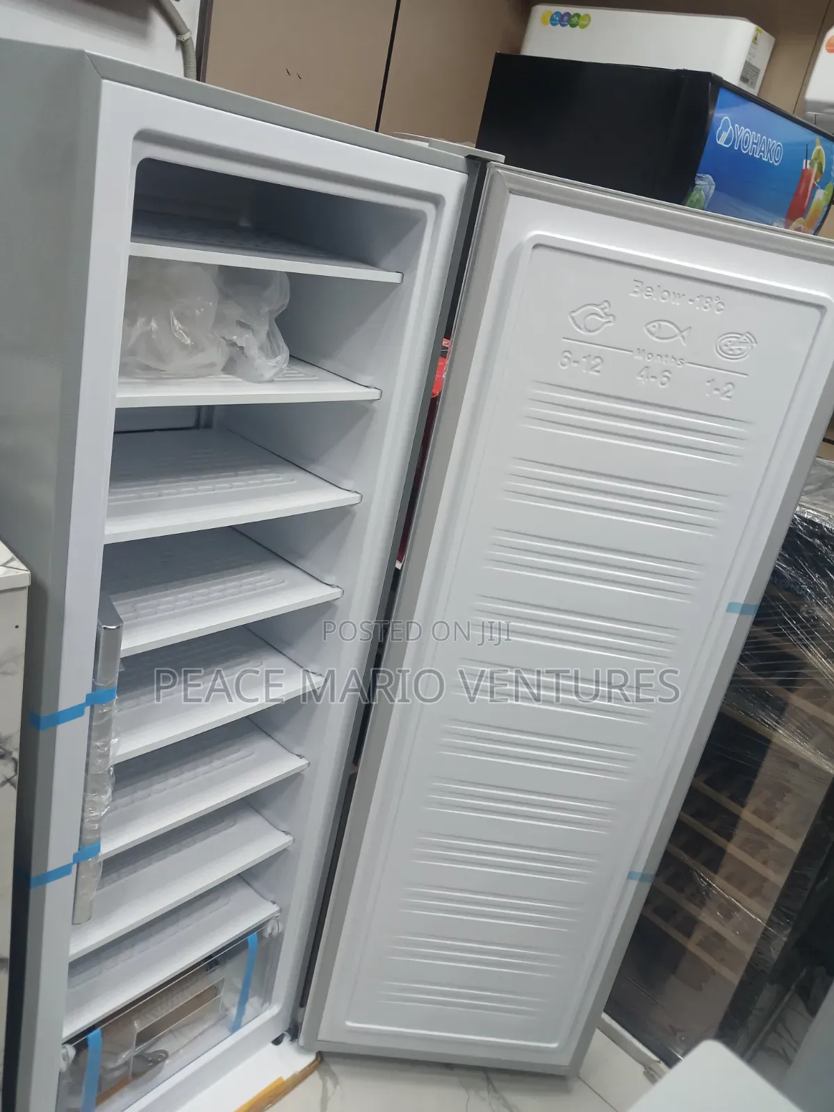 Yohako Solar 258litres Upright Freezer, 8staps With 2years Warranty