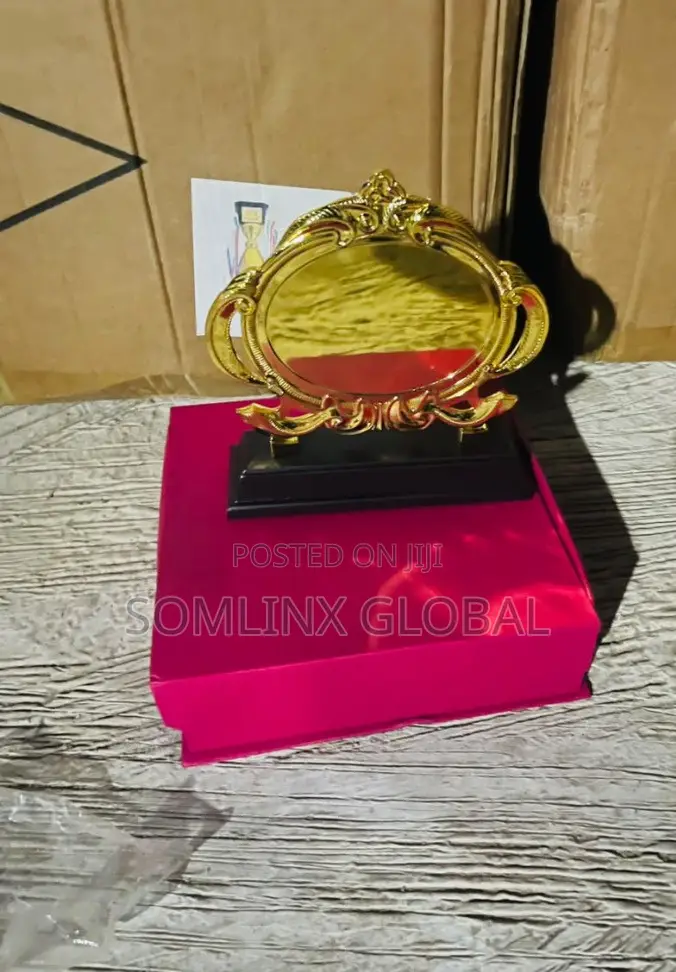 Gold Plate Plaque (2), and Branding