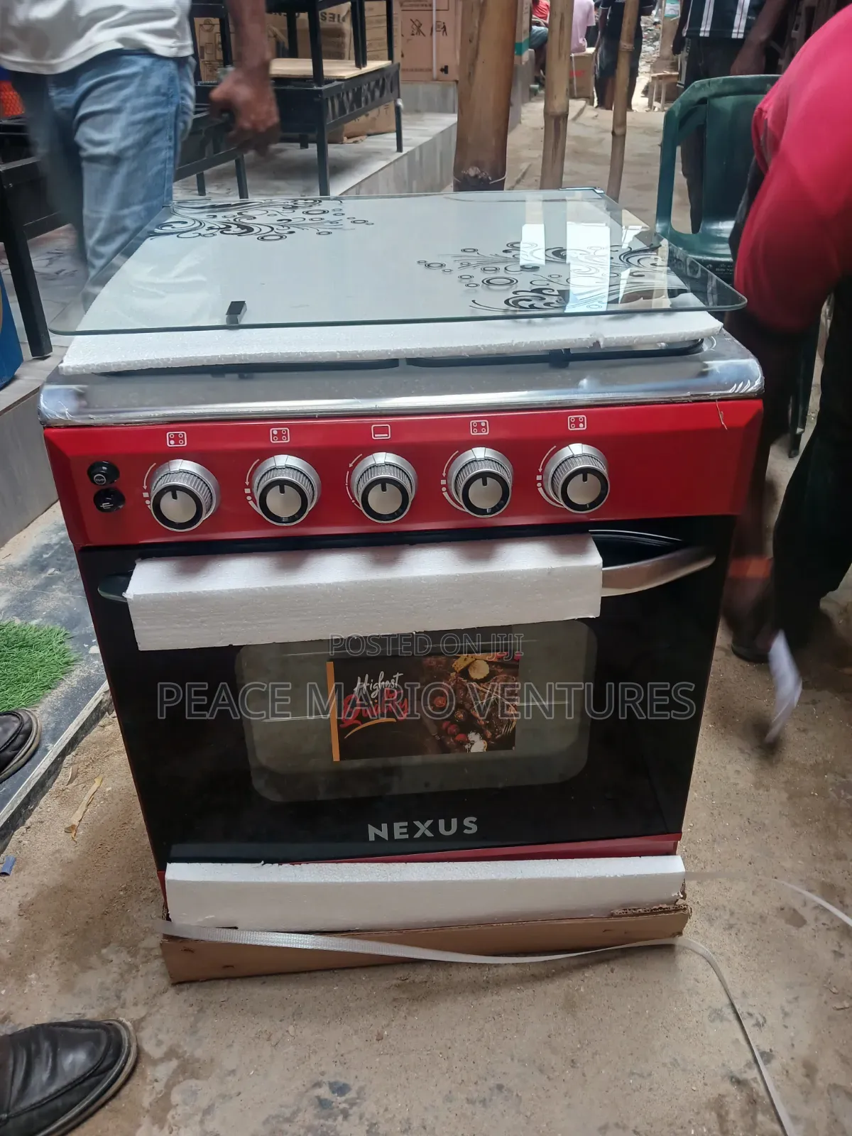 Nexus 60by60 4burner Gas Cooker With Oven and Grill 2years Warranty