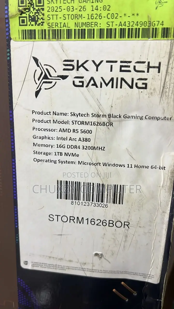 New Desktop Computer 16GB AMD Ryzen 5 SSD 1T