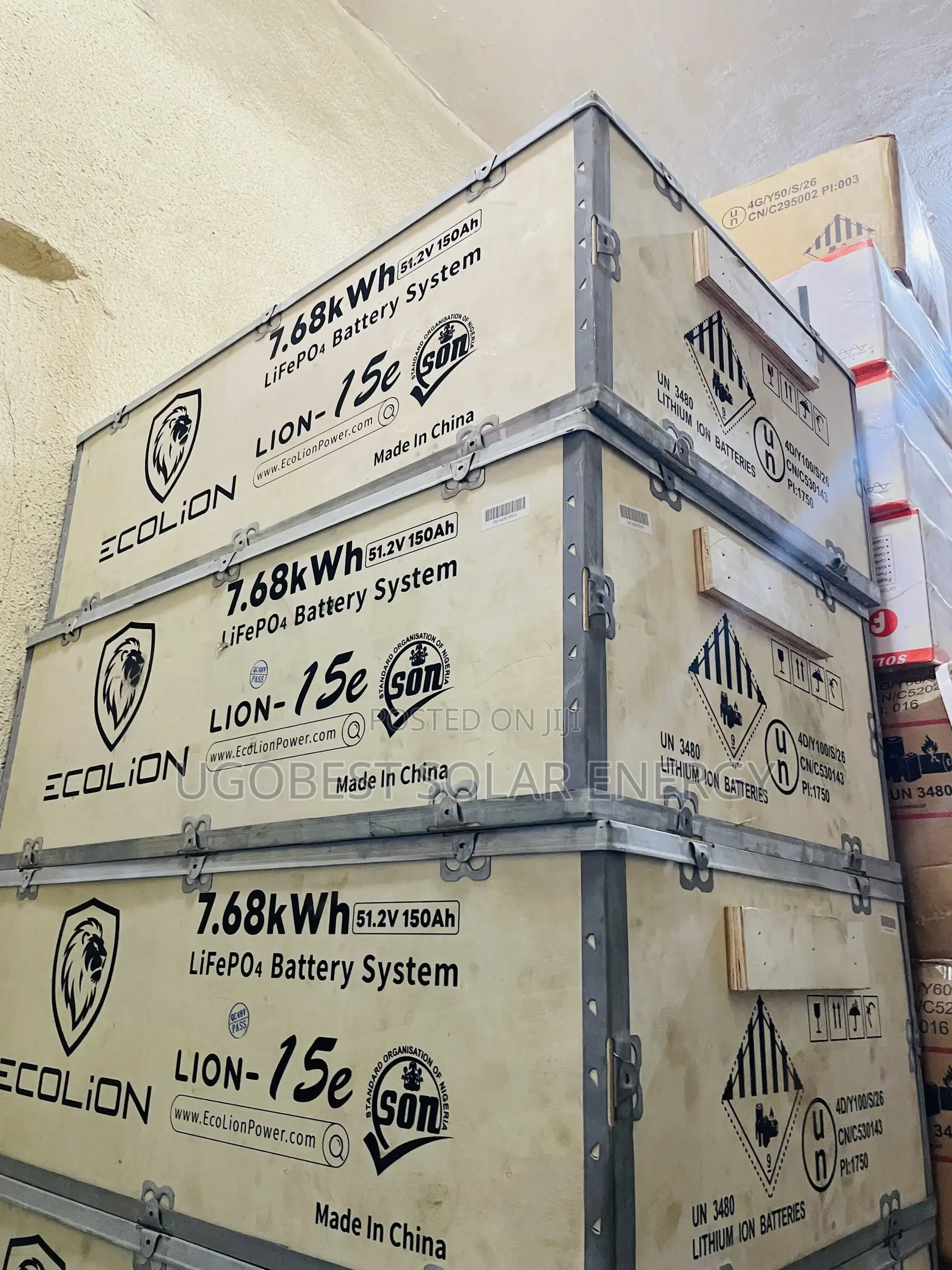 7.68kwh 48v Ecolion Lithium Battery