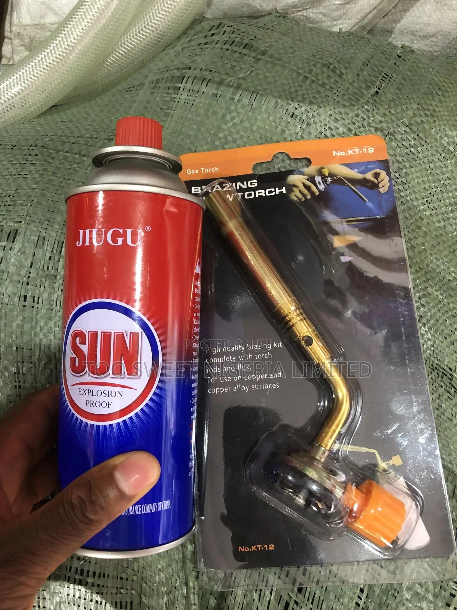 Gas Can and Lighter