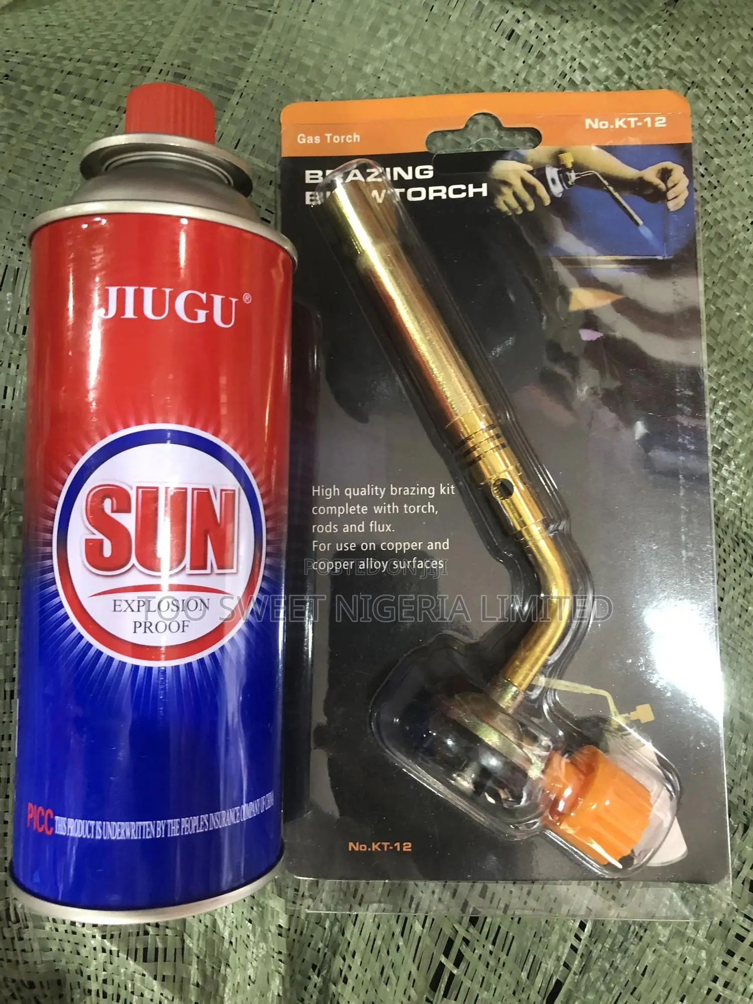 Gas Can and Lighter