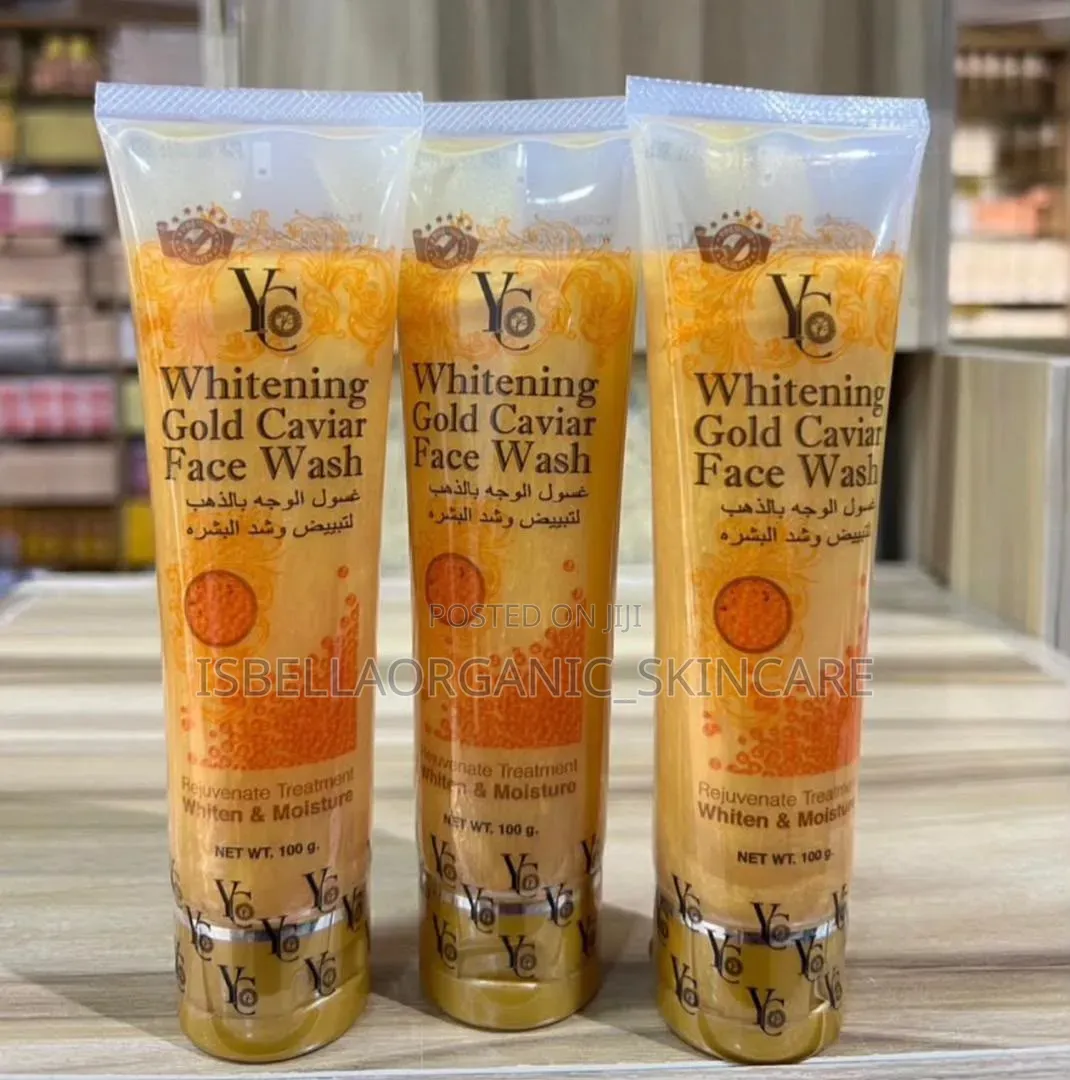 YC Whitening Gold Caviar Face Wash