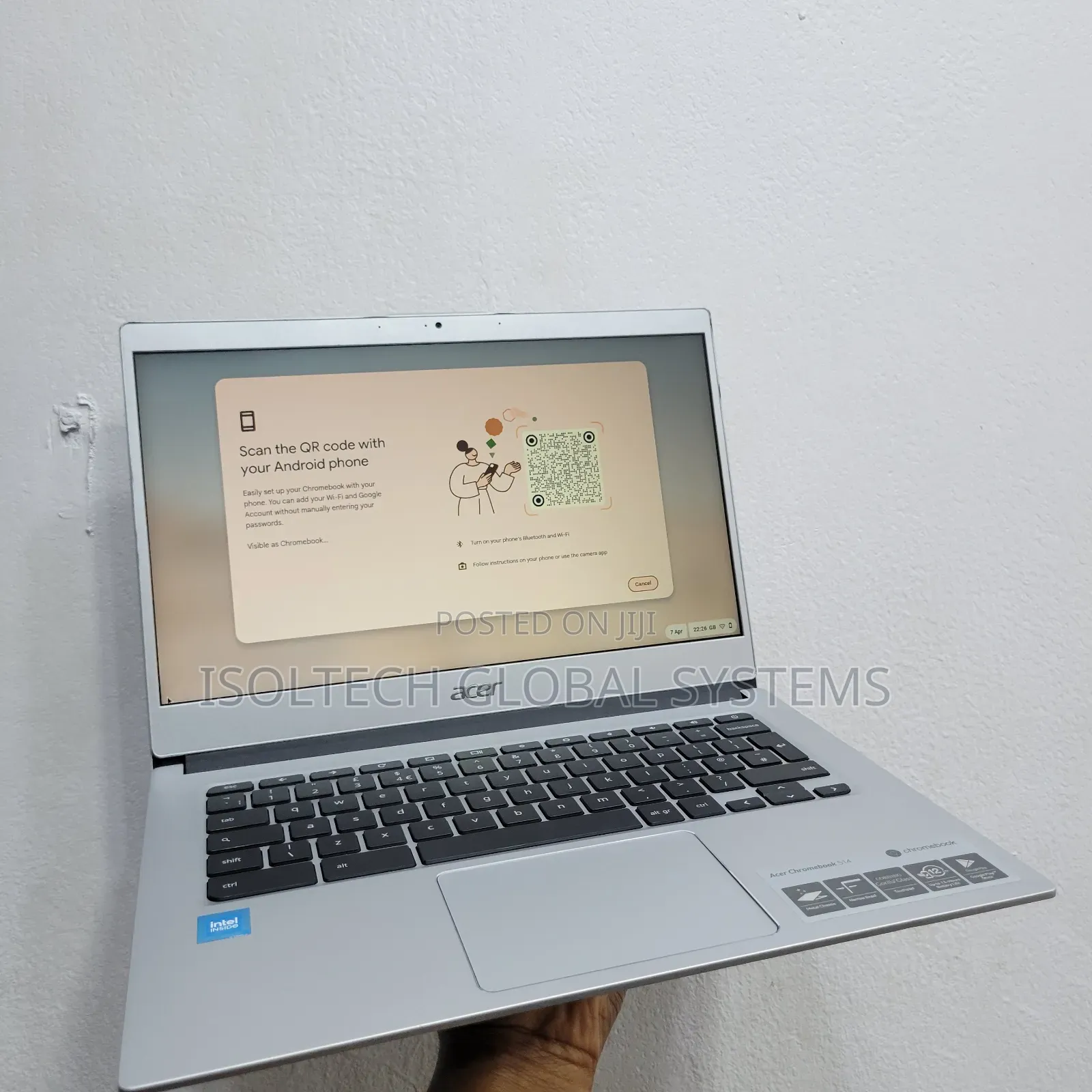 Laptop Acer Chromebook 514 4GB Intel SSD 60GB