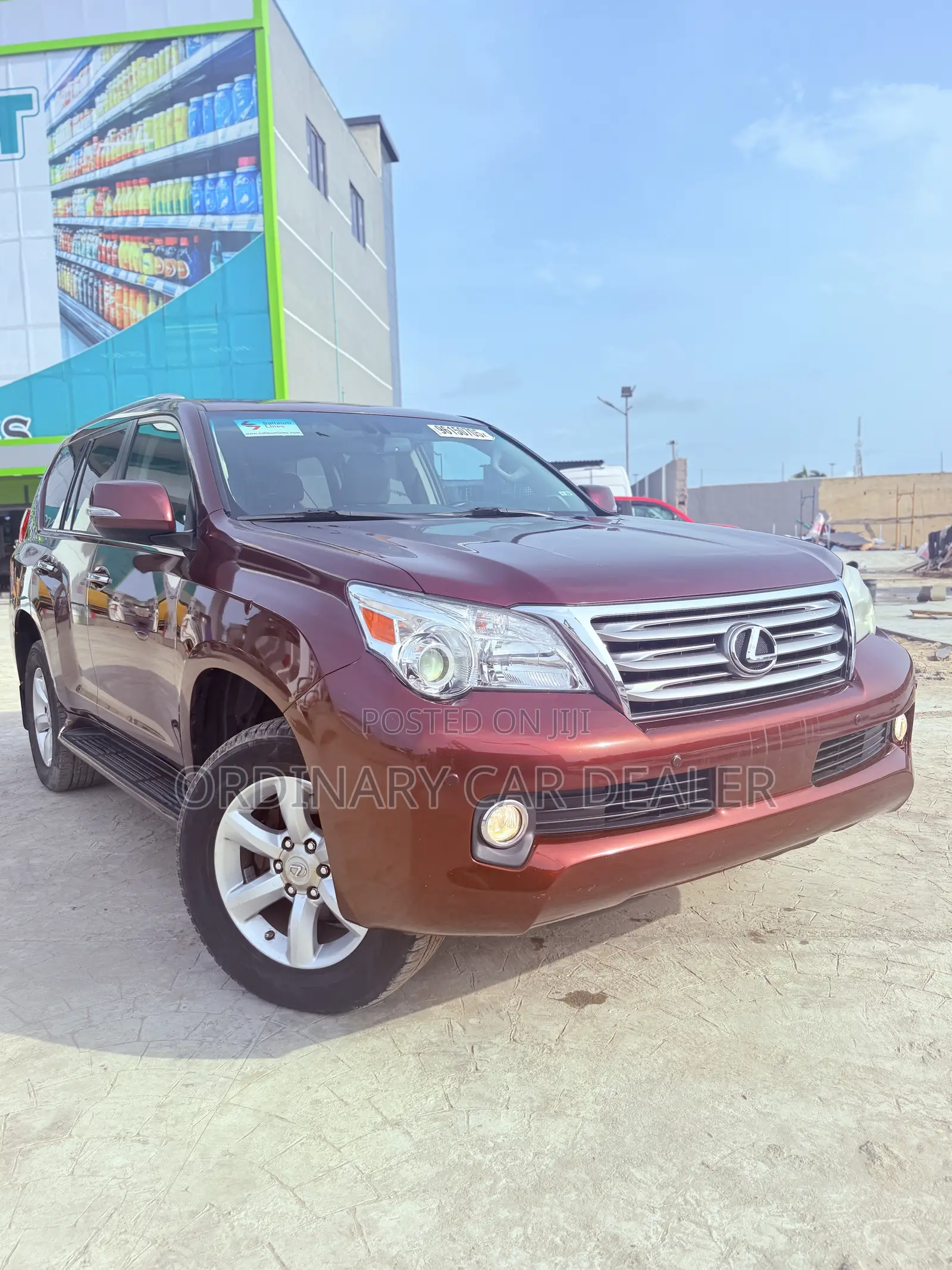 Lexus GX 460 2010 Burgundy