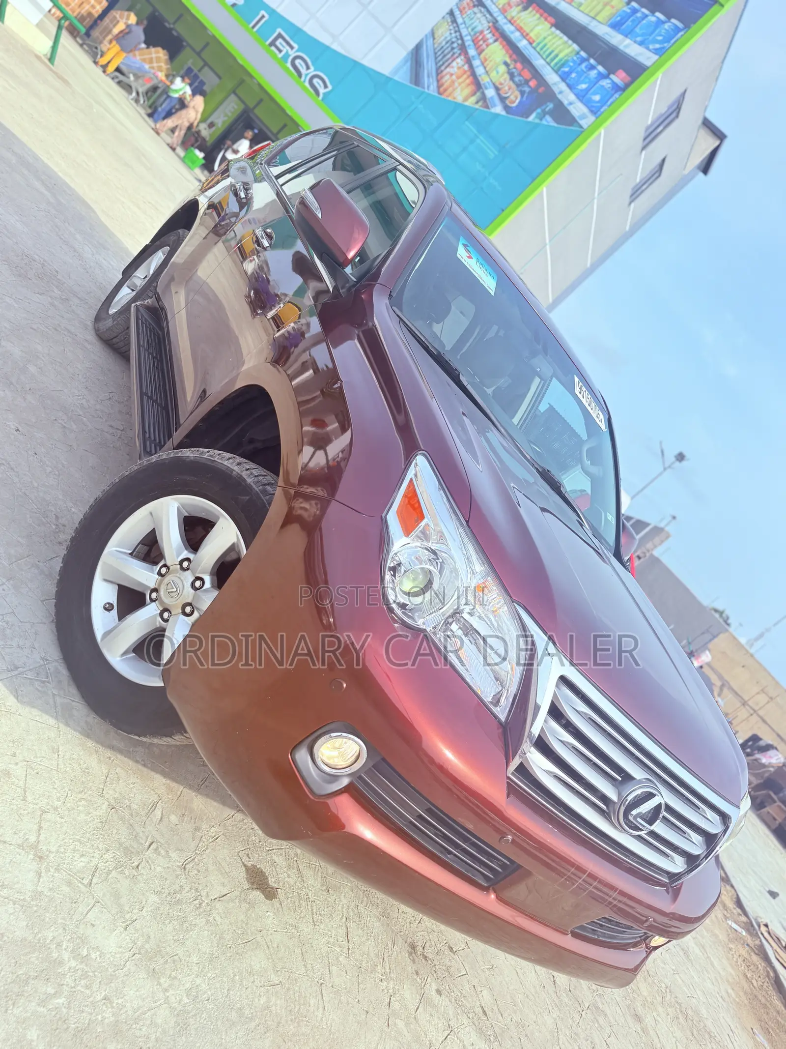 Lexus GX 460 2010 Burgundy