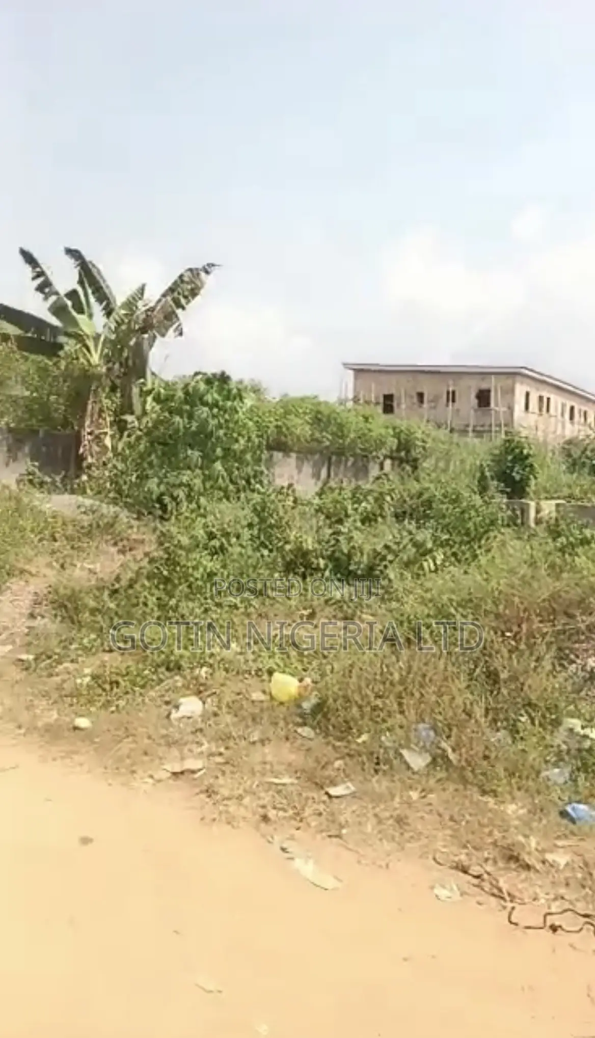 50×110ft Land for Sale at Egbire, Off Airport Road