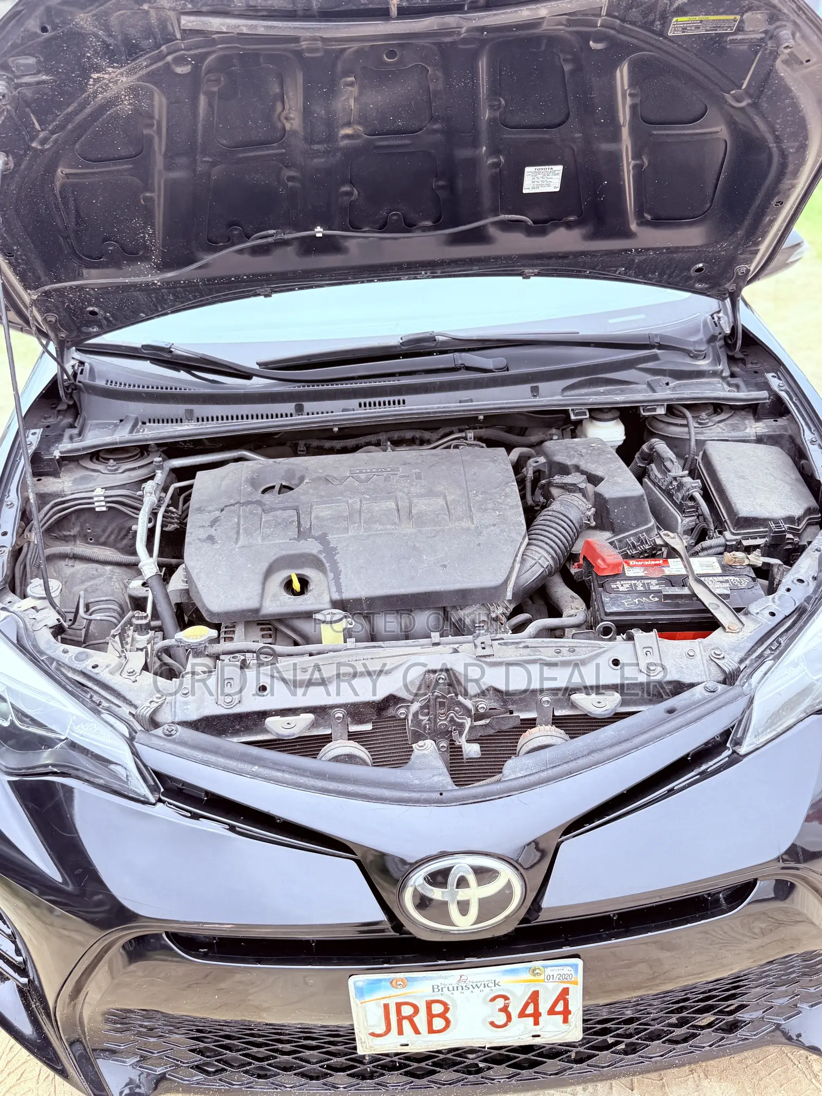 Toyota Corolla S Plus 4dr Sedan (1.8L 4cyl CVT) 2014 Black