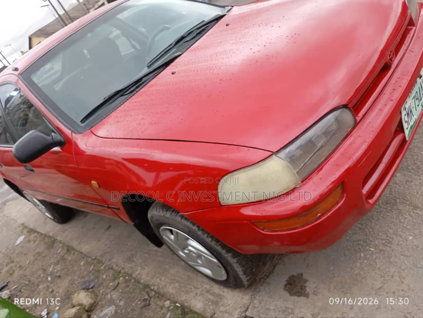 Toyota Camry LE 4dr Sedan (2.4L 4cyl 5M) 2004 Red