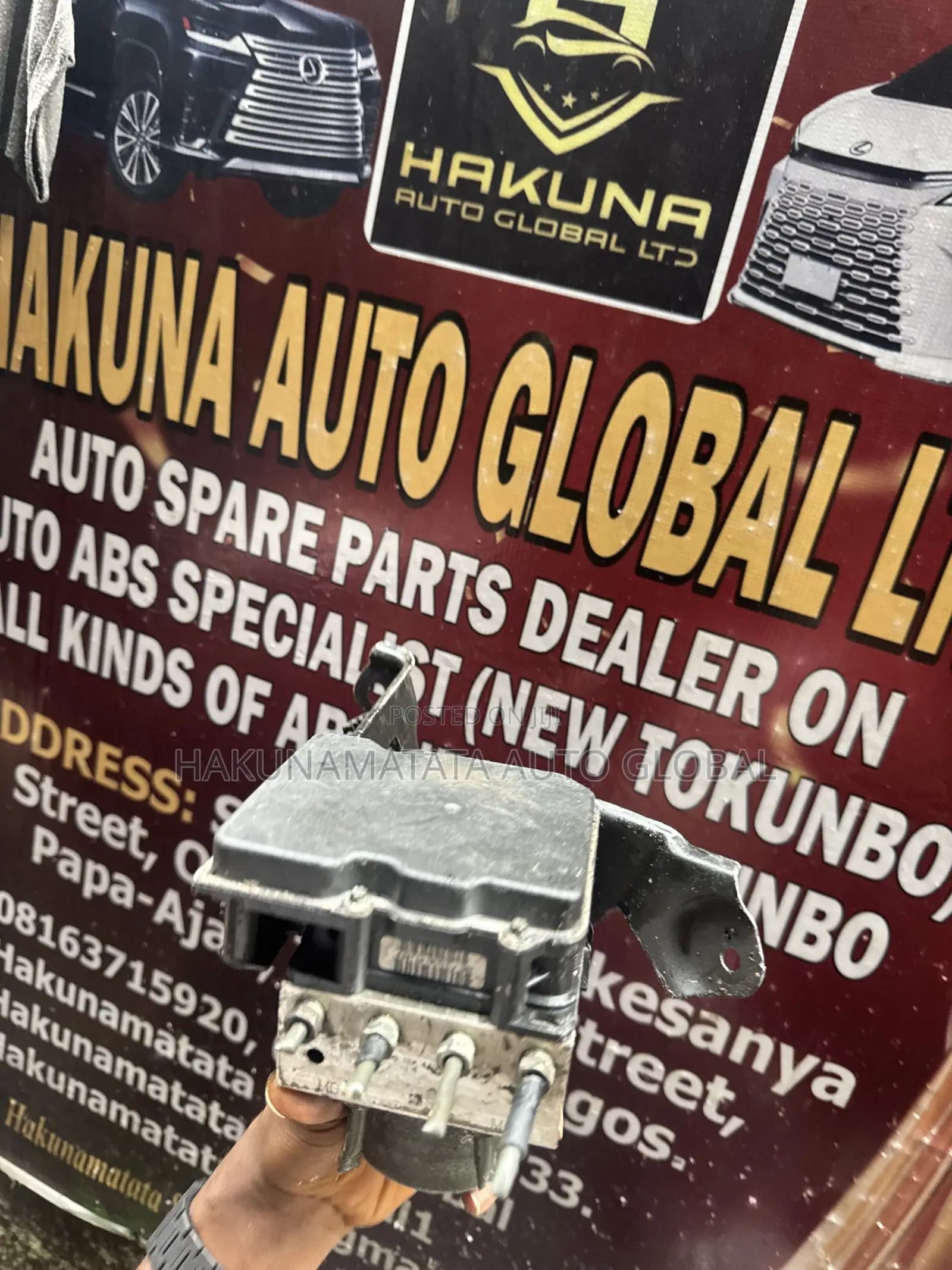 Toyota Venza 2009–2015 ABS Unit – New Tokunbo