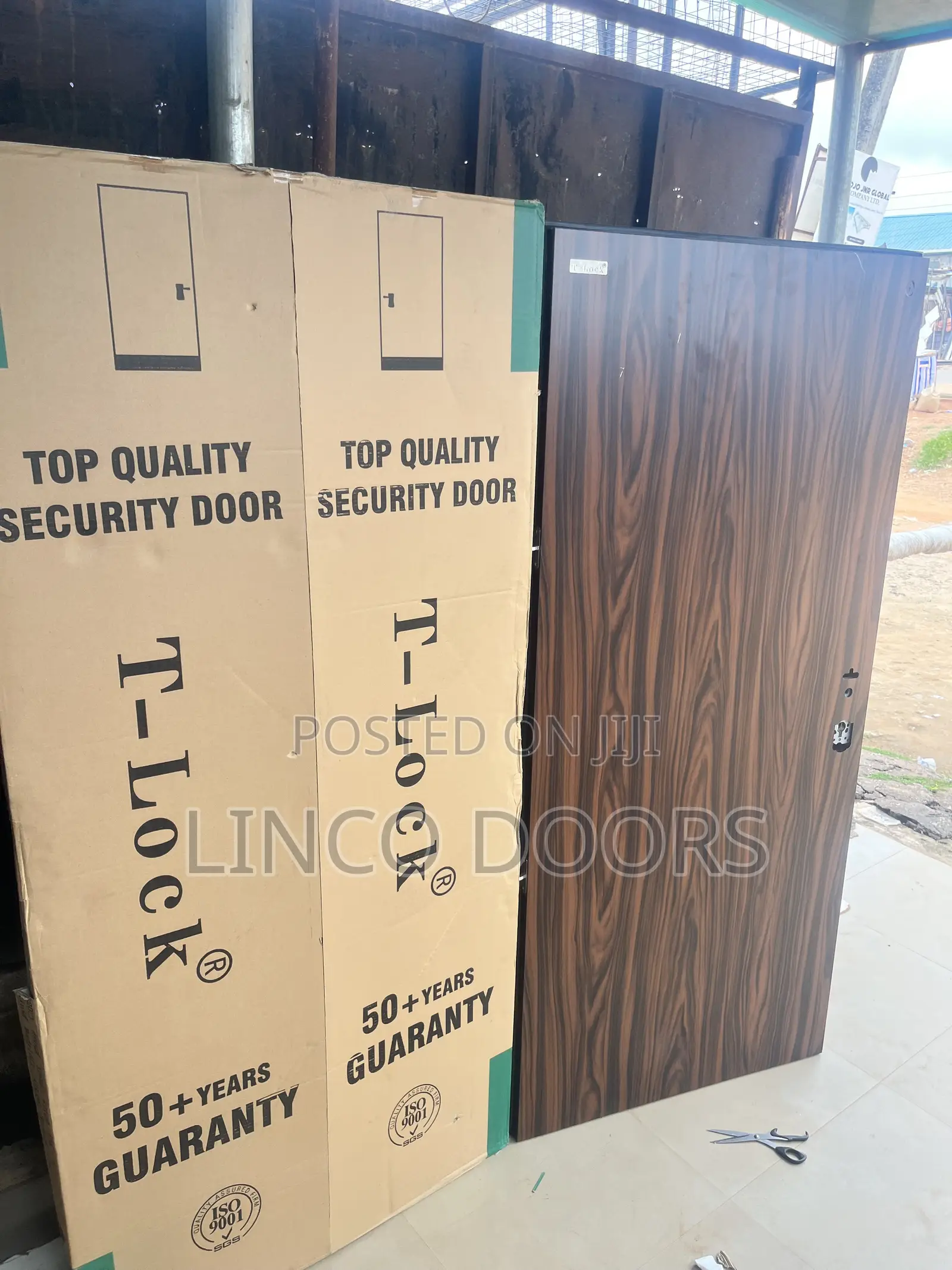 T Lock Security Door