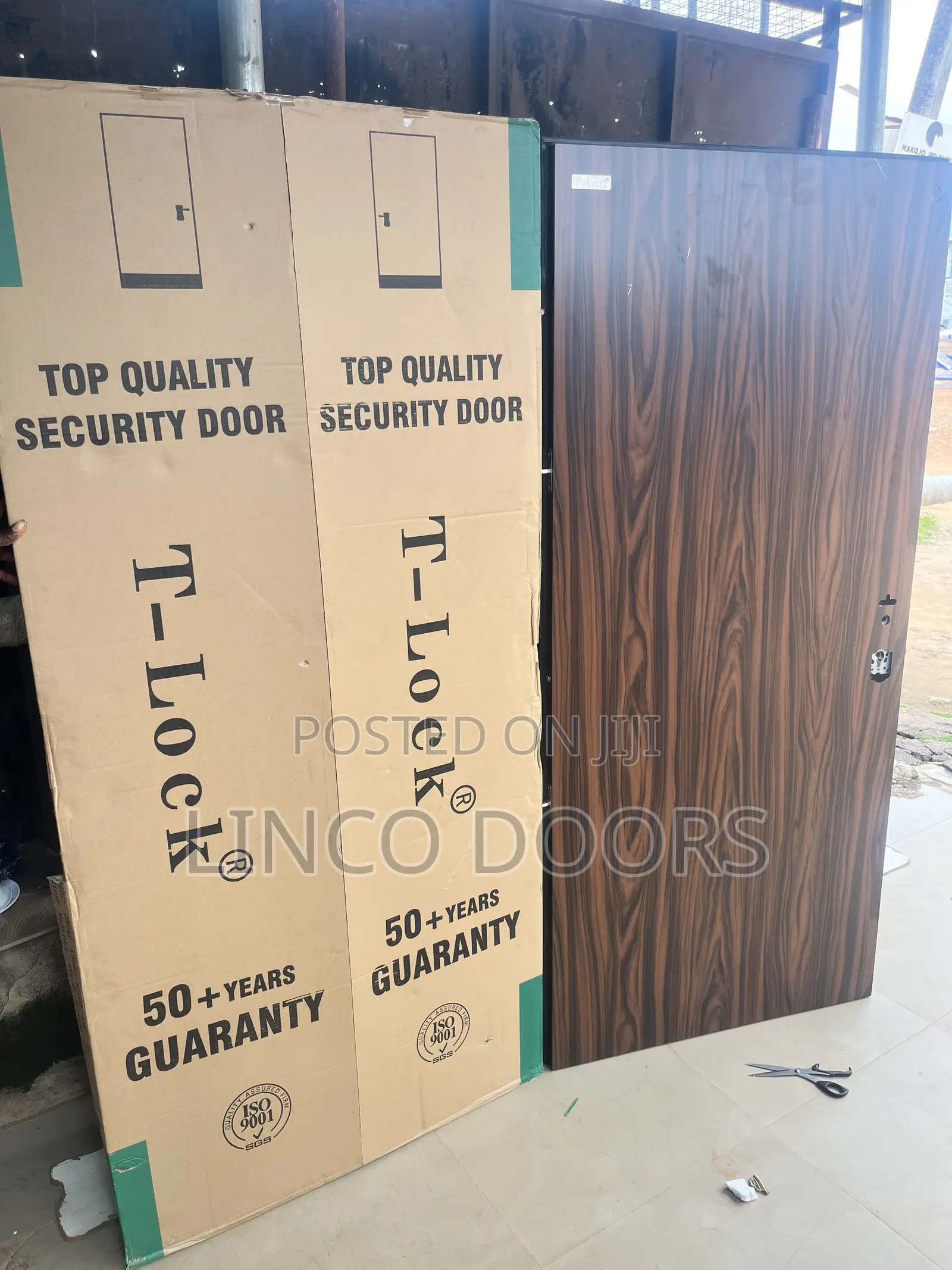T Lock Security Door